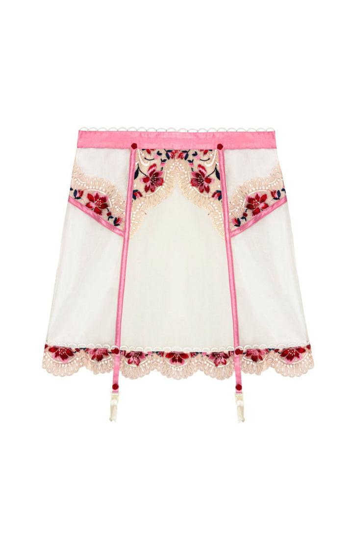 Festival Rose Skirt — Ivory Product Image