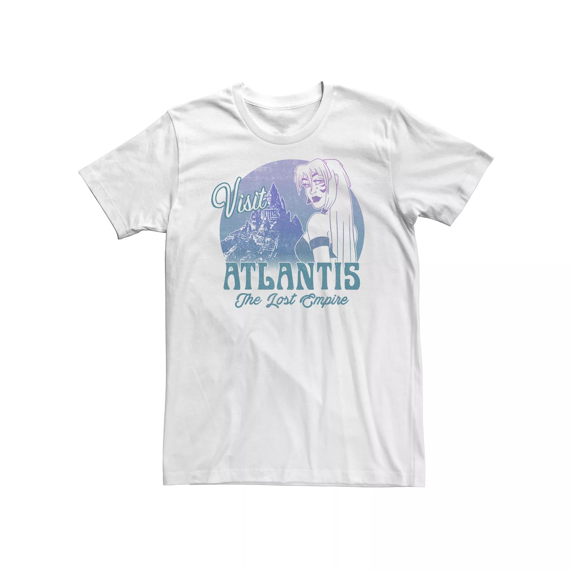 Big & Tall Disney Atlantis The Lost Empire Kida Visit Portrait Tee, Men's,  Product Image