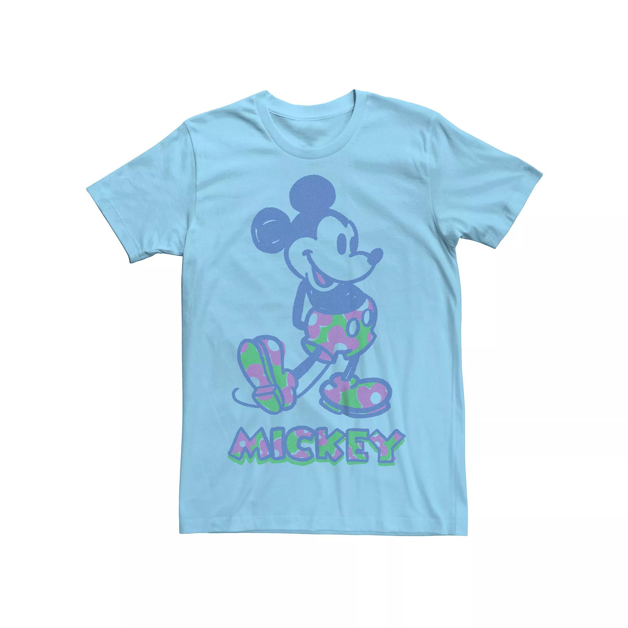 Disney's Mickey Mouse Flowers Men's Tee,  Product Image