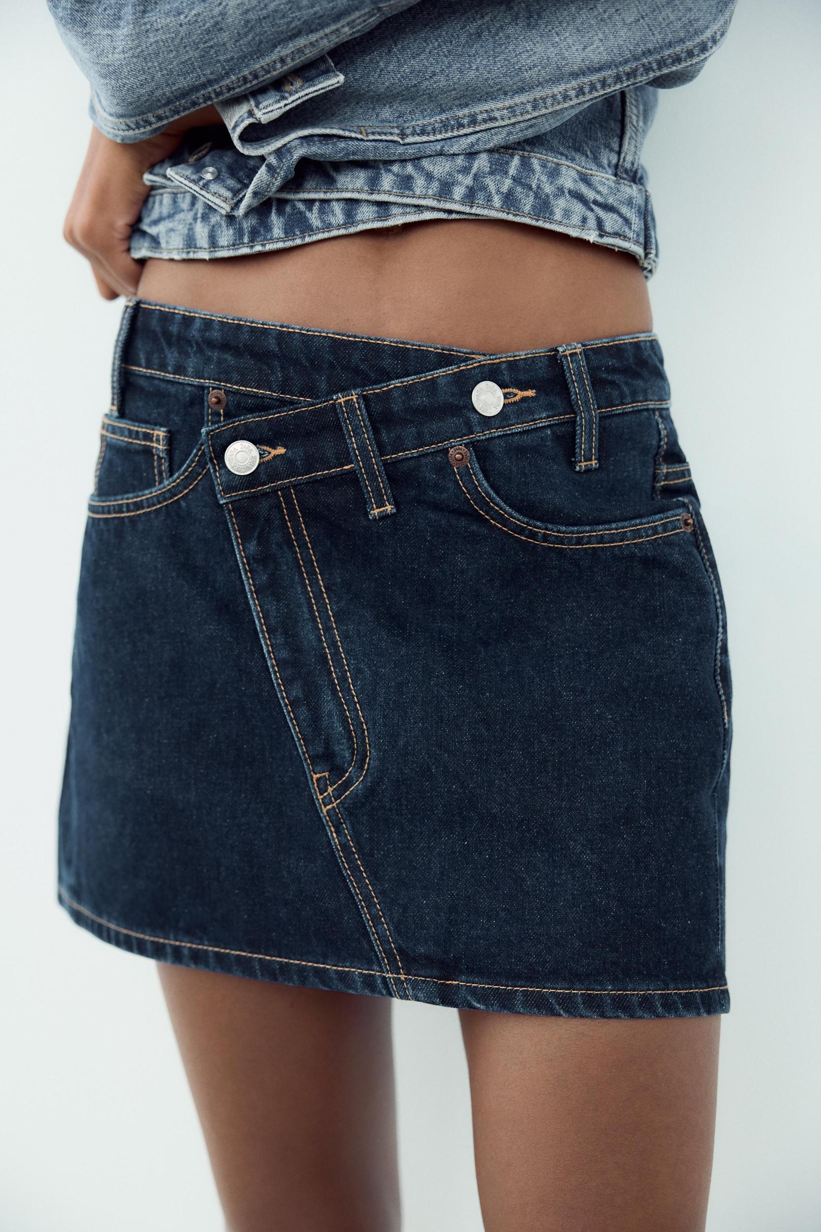 TRF DENIM MINI SKIRT Product Image