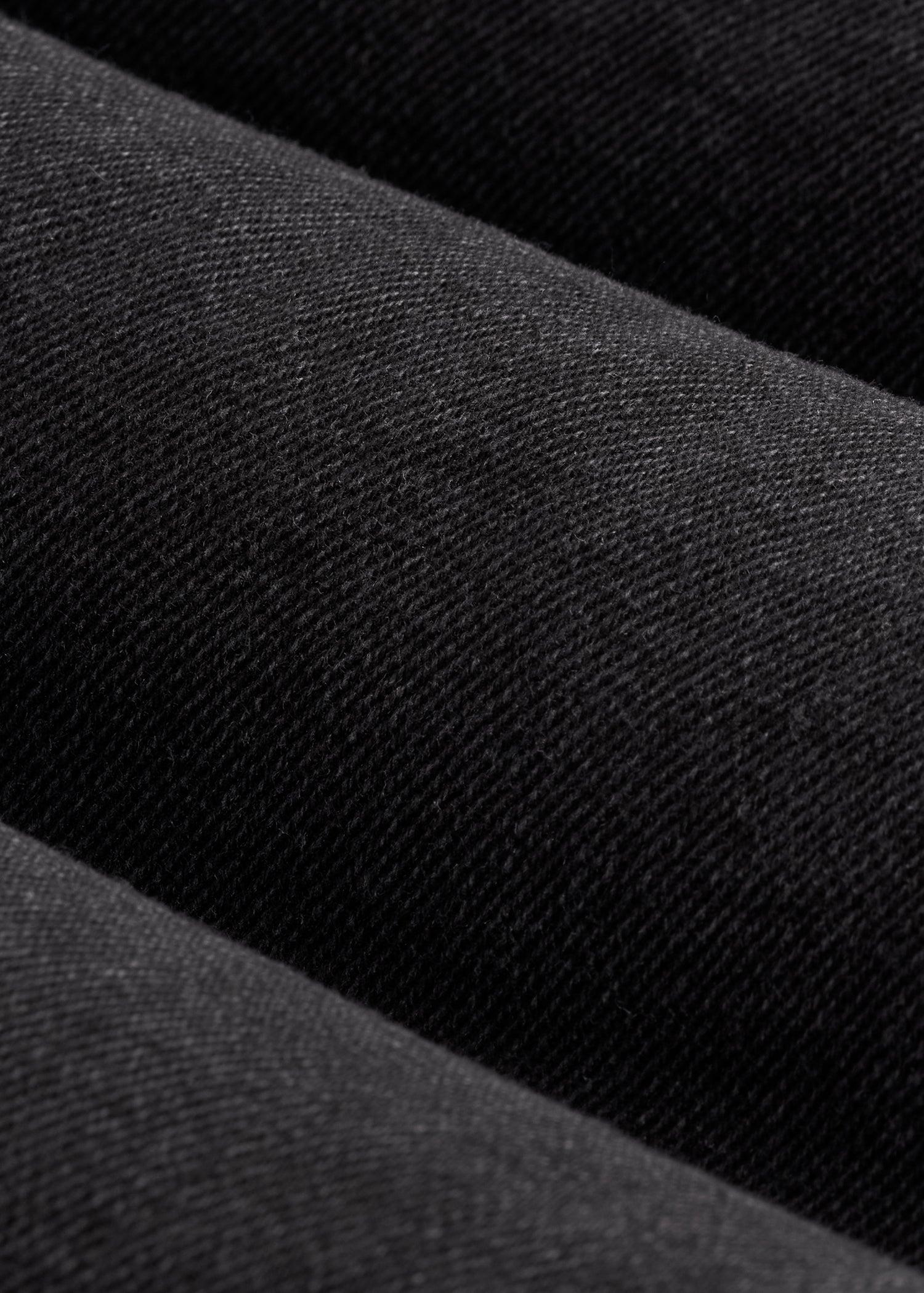 Denim Sherpa Jacket for Tall Men in Onyx Black Wash Male Product Image