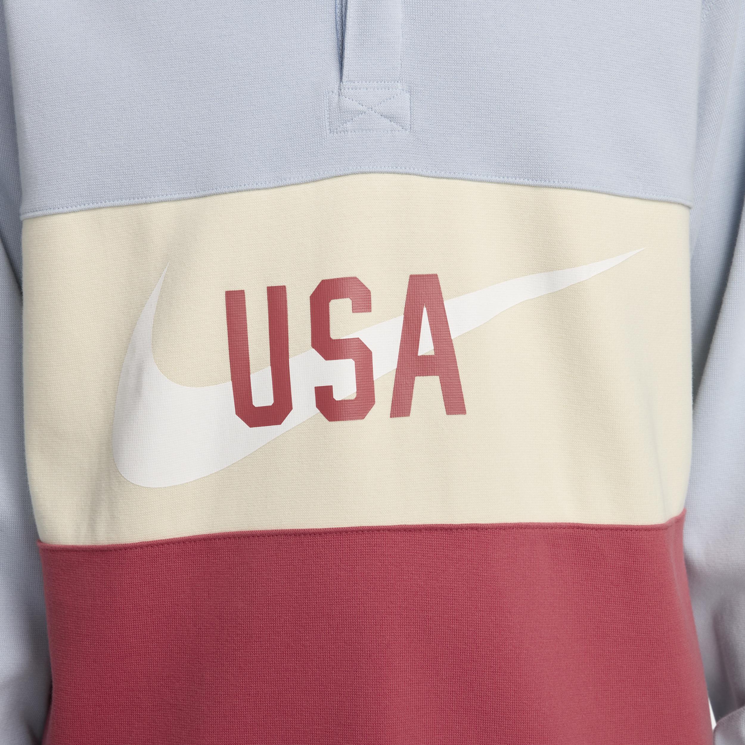 USA Nike Mens Rugby Top | FJ8090-440 Product Image