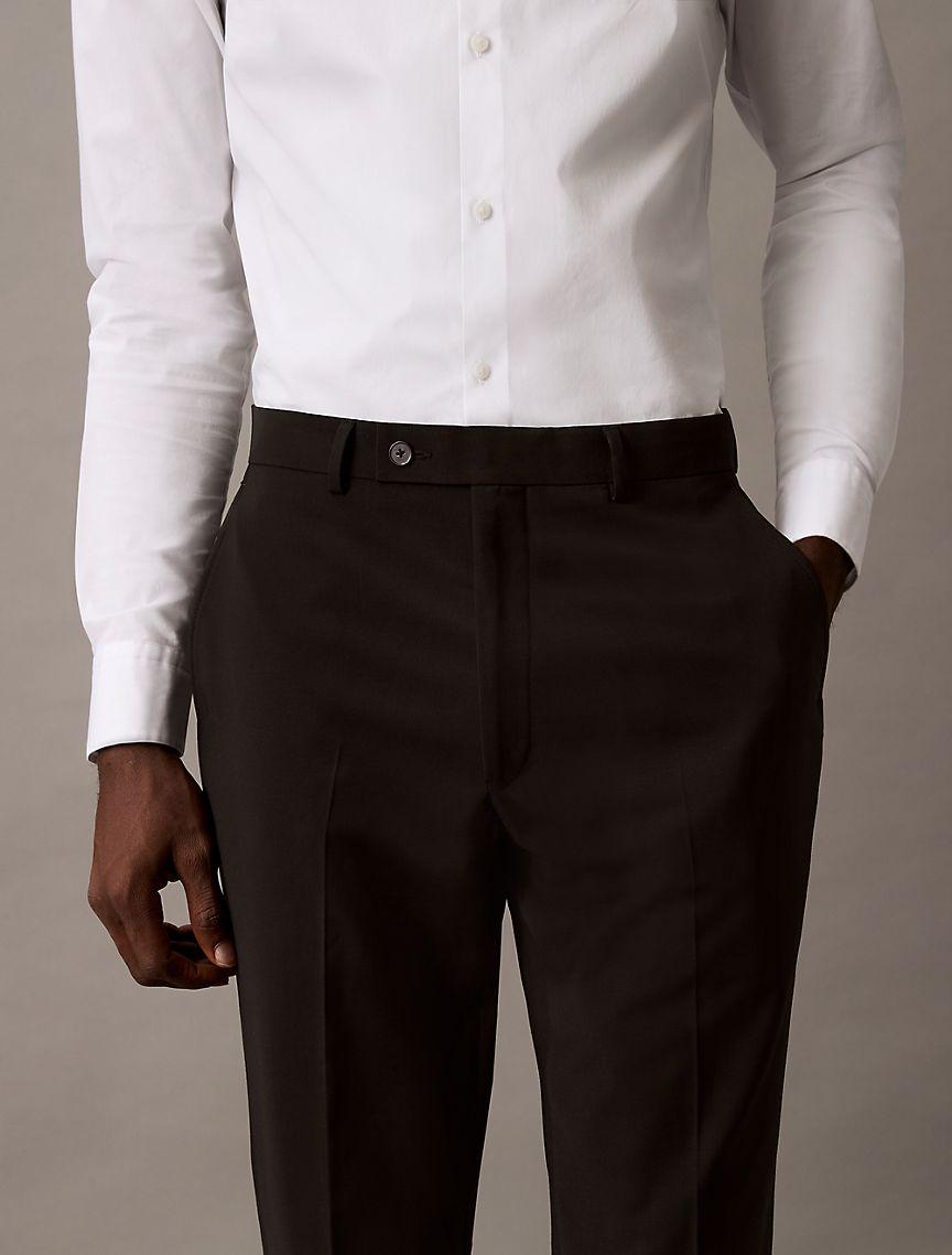 Calvin Klein Mens Slim Fit Suit Pants Product Image