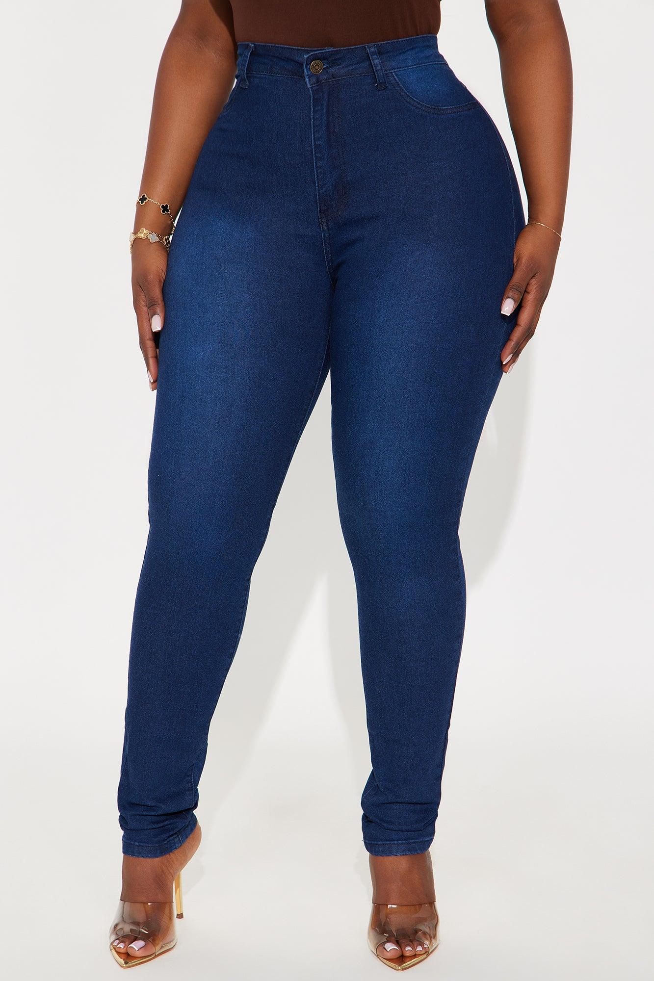 Coastal High Rise Skinny Jeans - Dark Wash Female Product Image