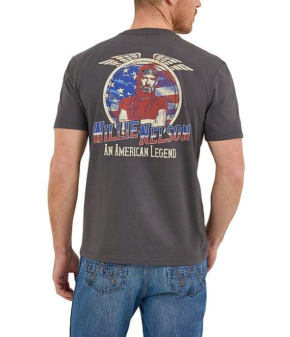 Wrangler® Willie Nelson Legend Graphic Short Sleeve T-Shirt Product Image