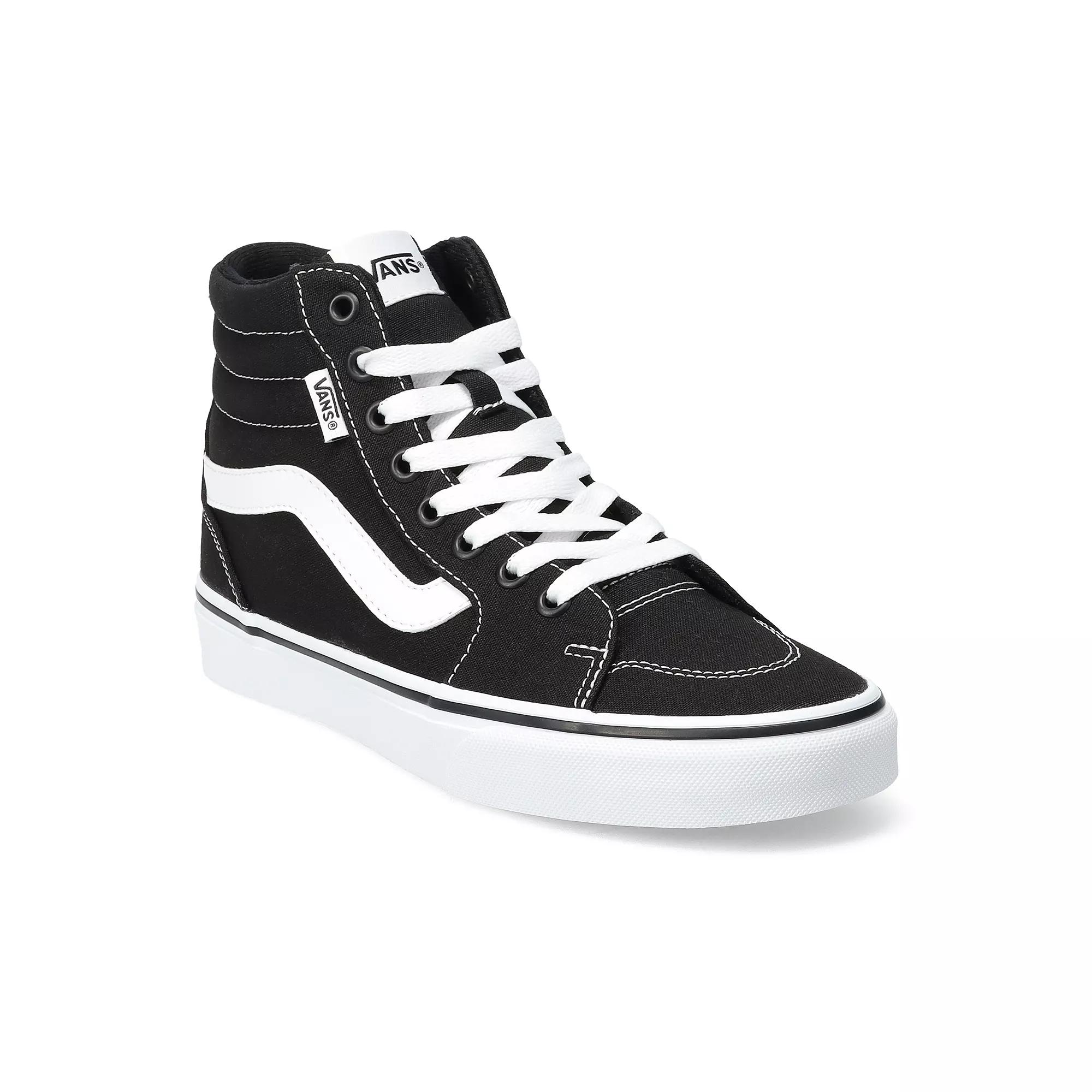 Vans® Filmore Women's High-Top Sneakers, Size: 11, Black White Product Image