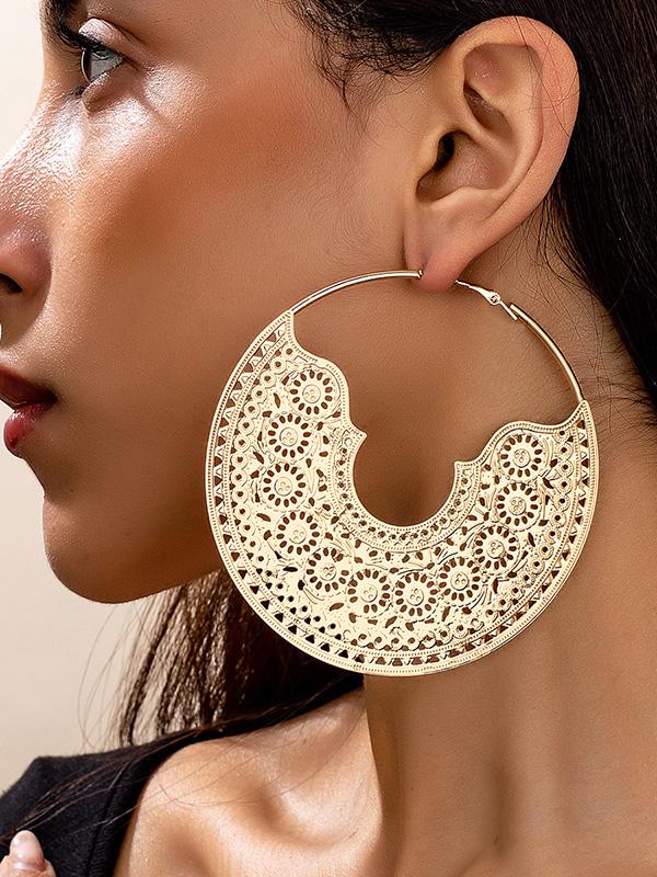 Geometric Drop Earrings Product Image