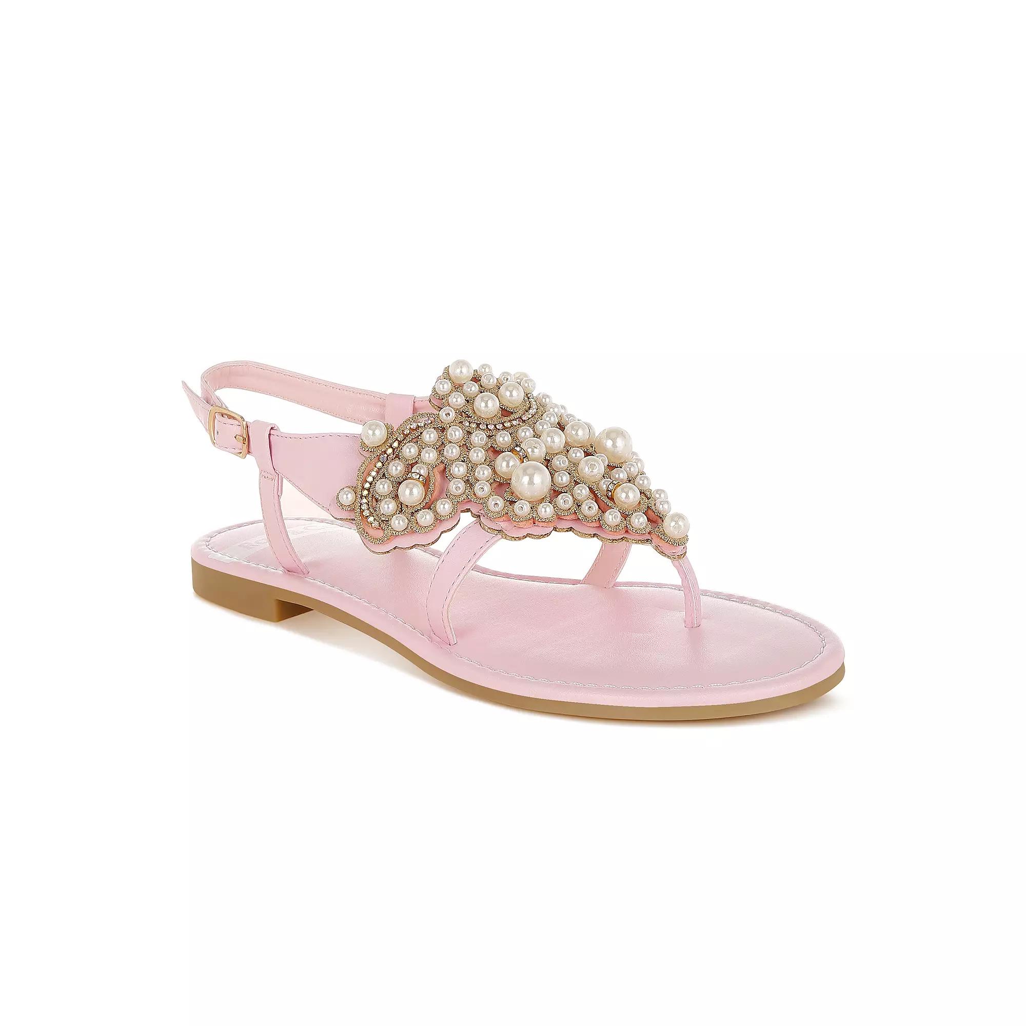 Rag & Co Nayasa Women's Sandals, Size: 7.5, Pink Product Image