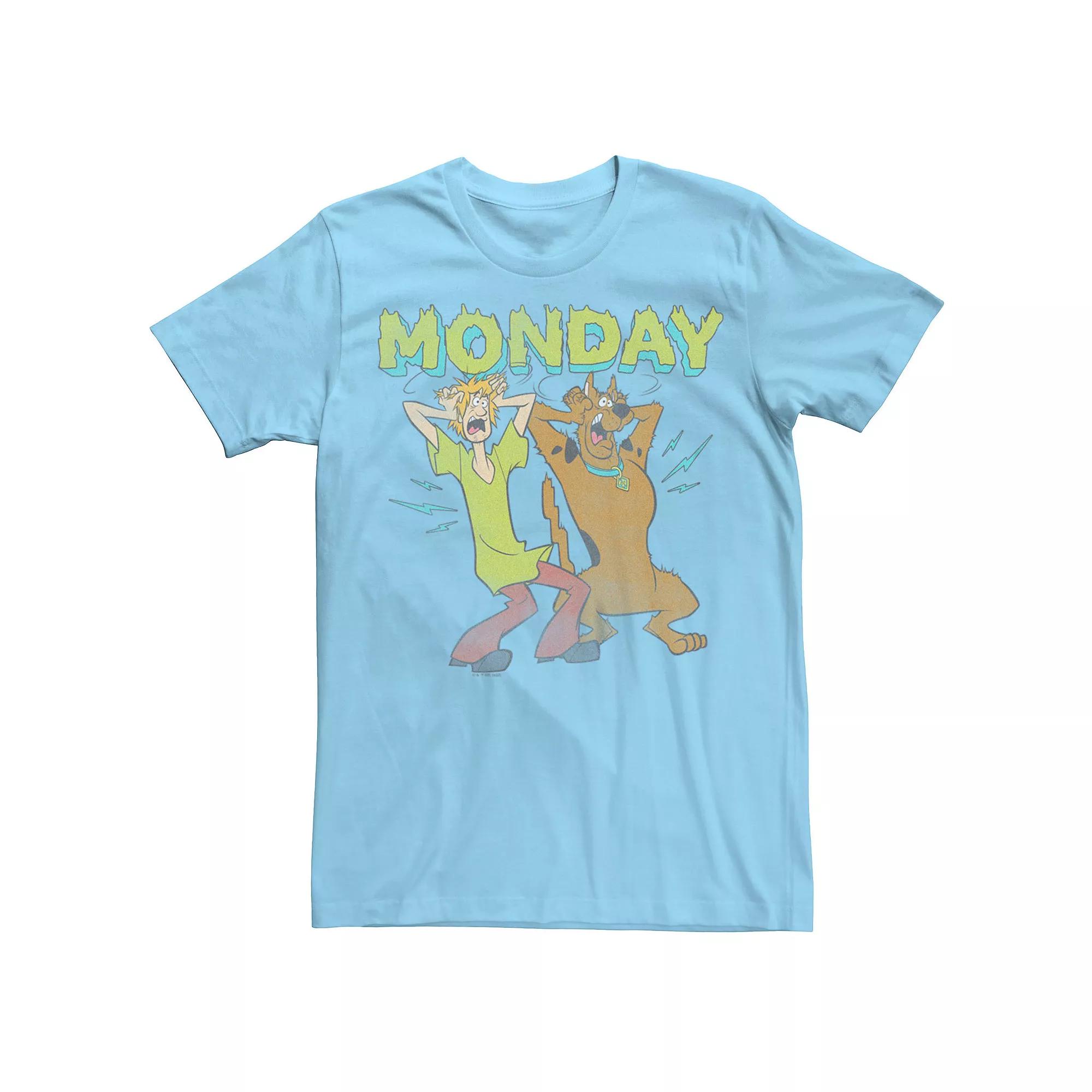 Men's Scooby Doo And Shaggy Scary Monday Tee,  Product Image