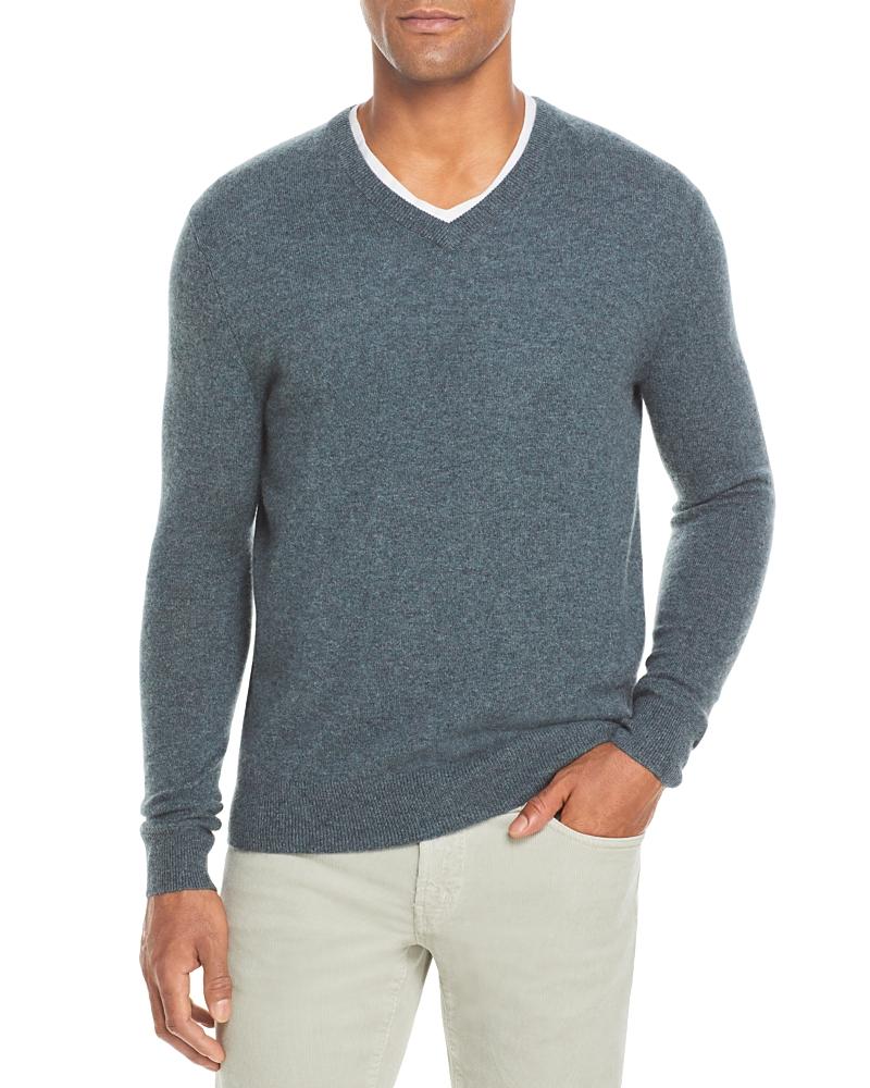 The Mens Store at Bloomingdales Cashmere V-Neck Sweater - Exclusive Product Image