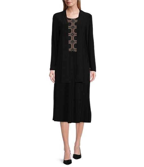 Investments Soft Separates Long Tapered Sleeve Open Front Jacket Product Image