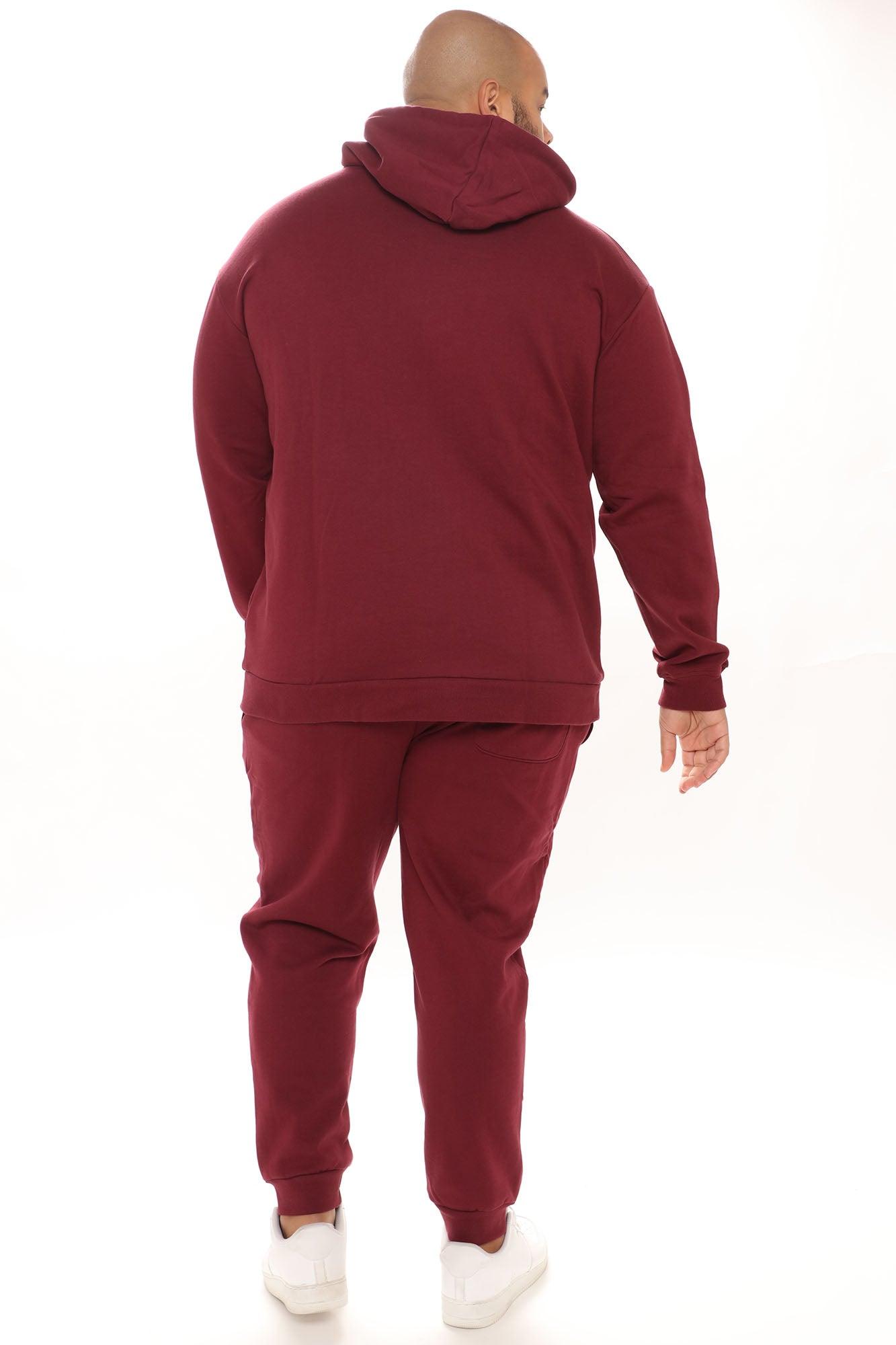 Tyson Hoodie - Burgundy Product Image