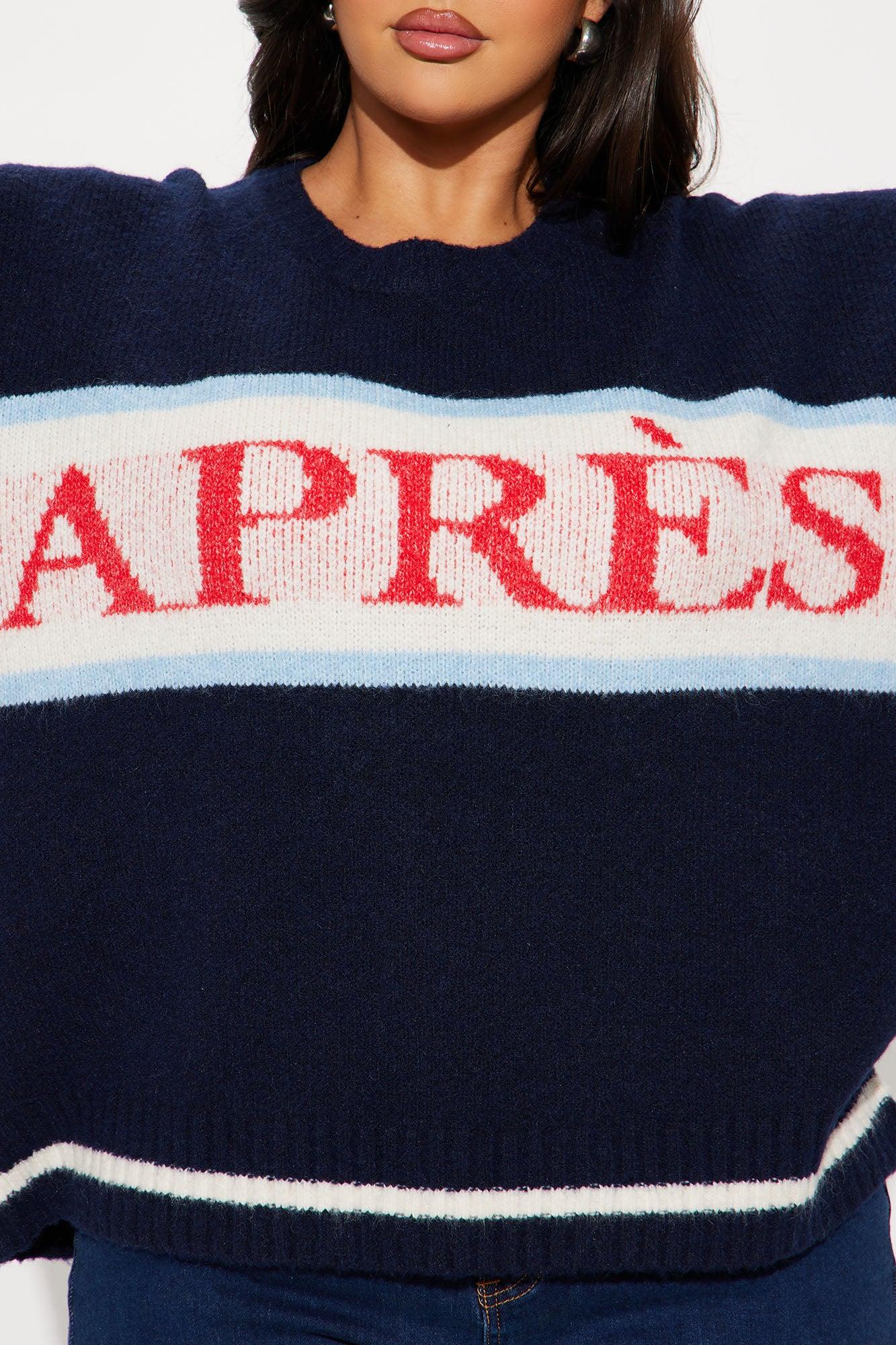 Apres Always Sweater - Navy/combo Product Image