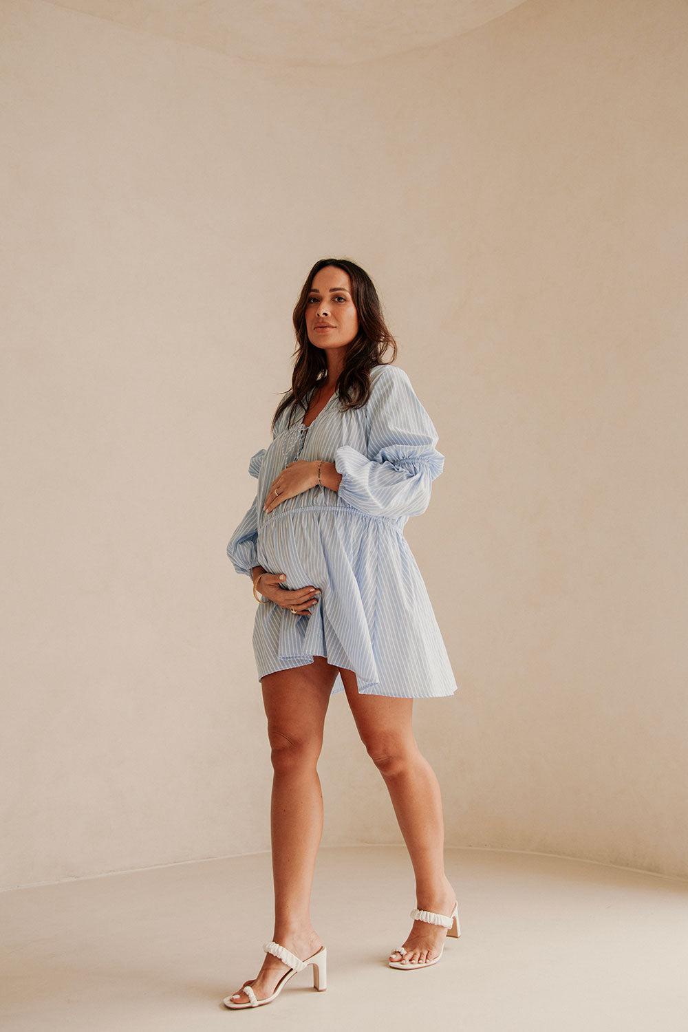 Naloo Dress - Blue Product Image