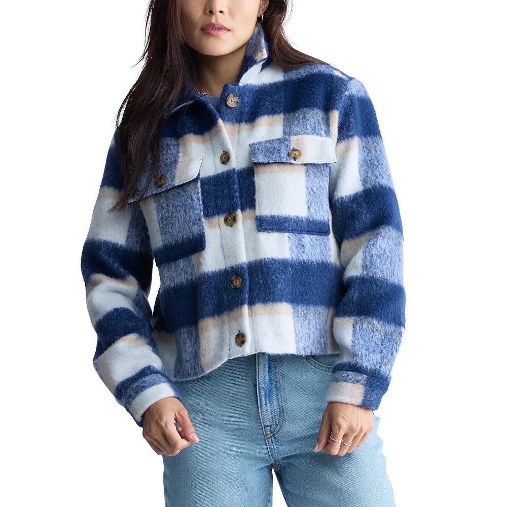 Women's Buffalo Jeans Jobelle Shacket, Size: XL, Plaid Product Image