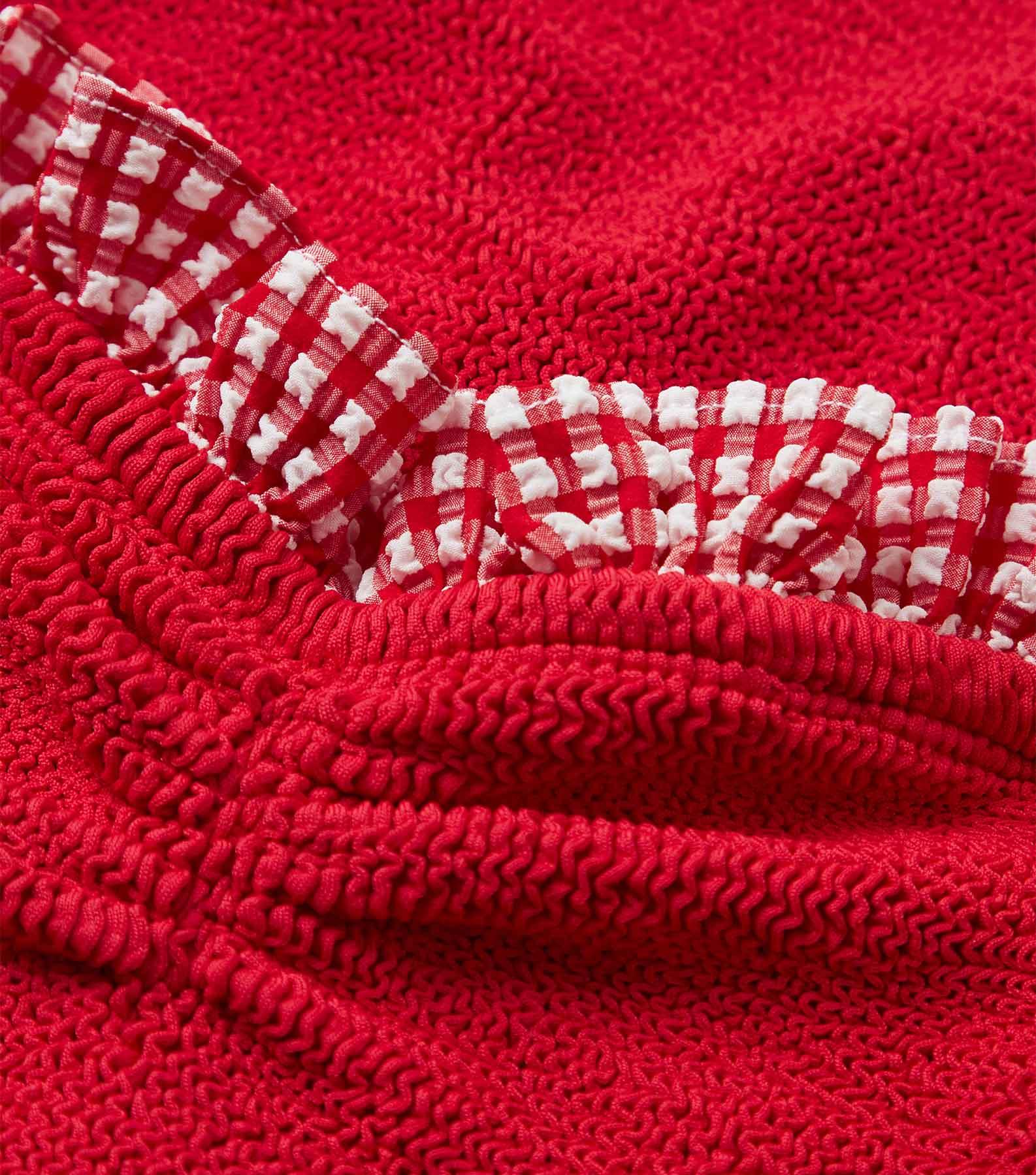 Dolly Swim - Red Gingham Product Image