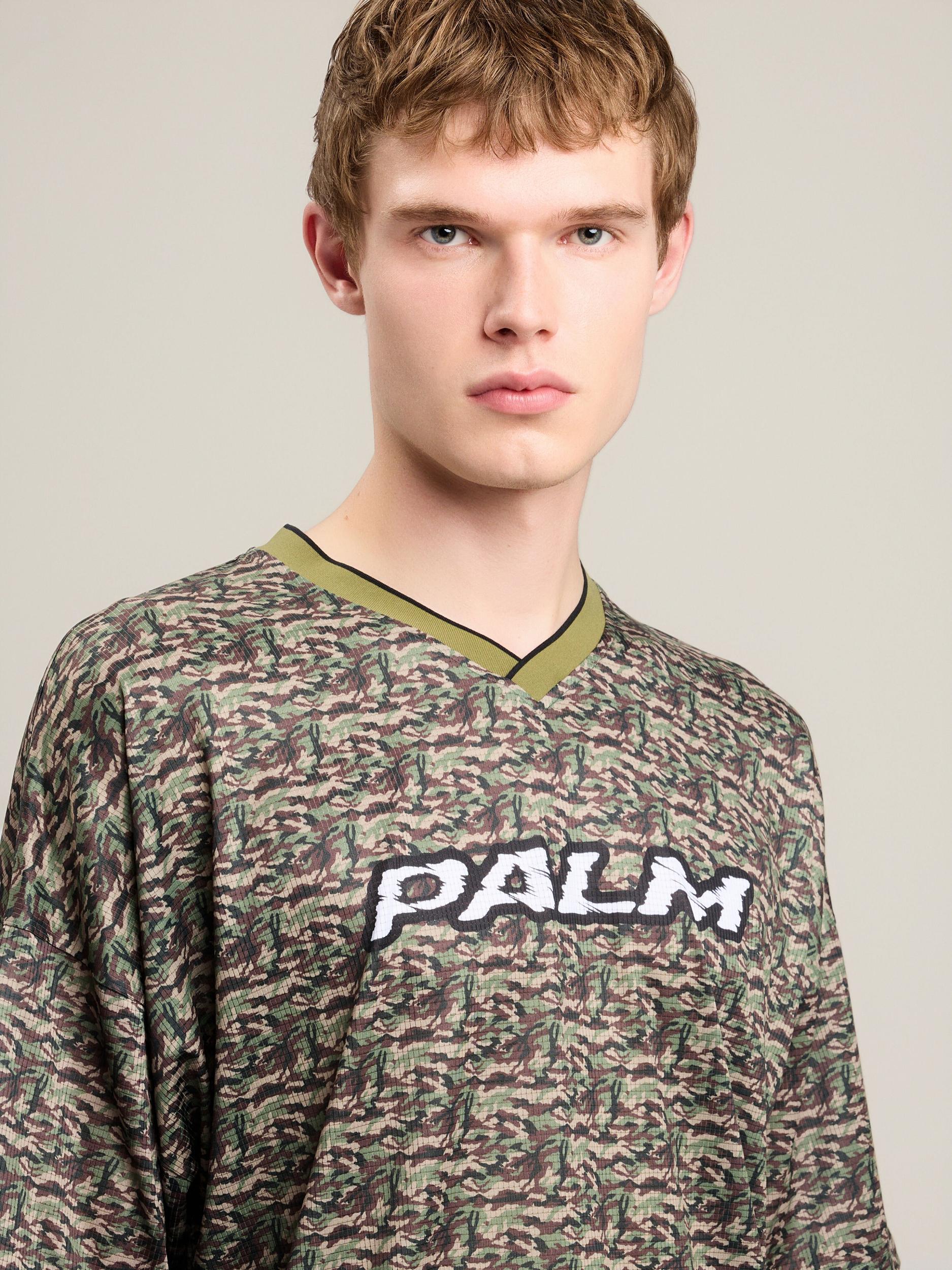 Camo Allover Palm Sport T-Shirt Product Image