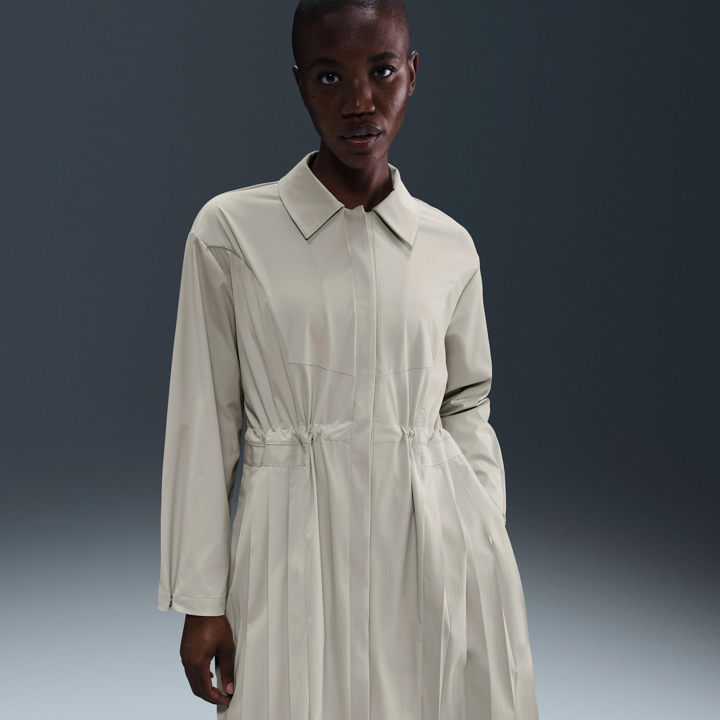 Nike Womens 24.7 PerfectStretch Dri-FIT Oversized Trench Coat | HV3627-104 Product Image