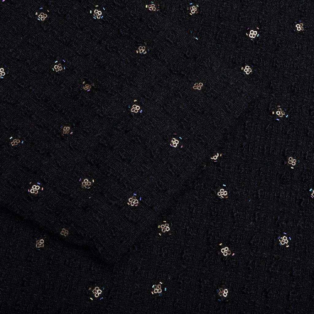 Beaded Cardigan - Black Male Product Image