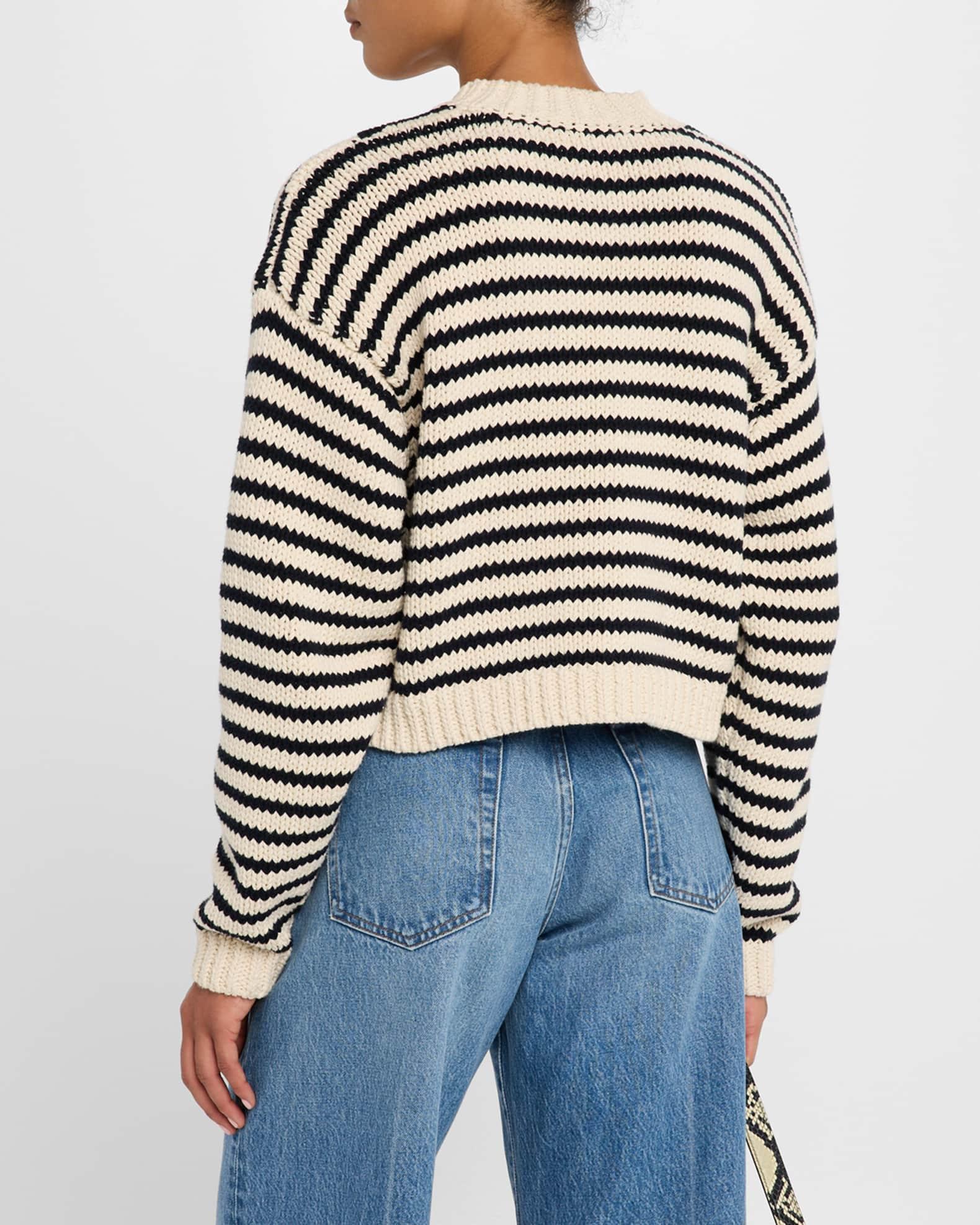 The Stripe Chunky Femme Cardigan Product Image