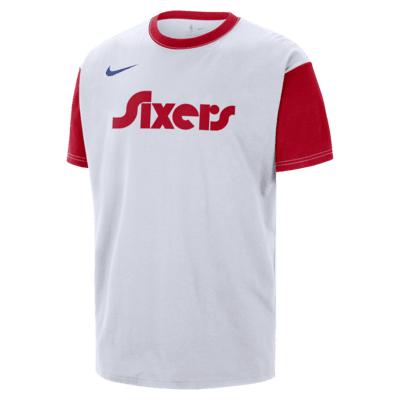 Philadelphia 76ers Courtside City Edition Men's Nike NBA T-Shirt Product Image