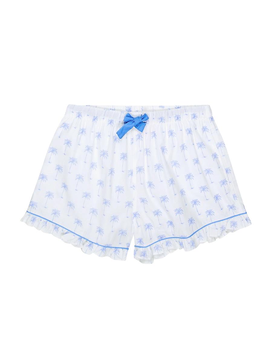 Womens Palm Tree Boxer Shorts Product Image