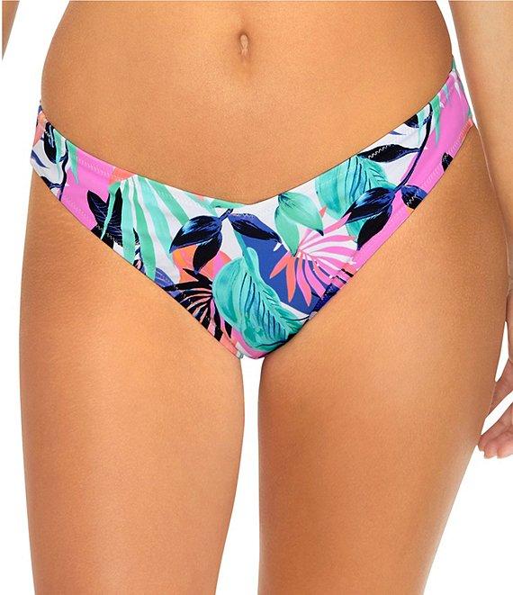 Raisins She's Like Summer Oahu V-Waist High Leg Hipster Swim Bottom Product Image