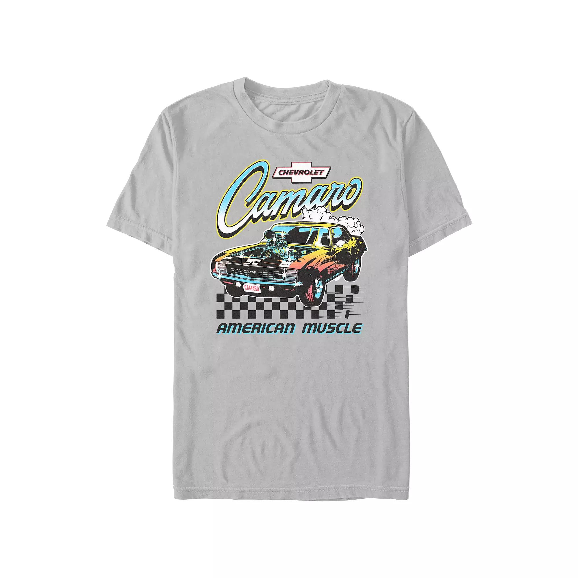 Men's Chevrolet Camaro American Muscle Poster Graphic Tee,  Product Image