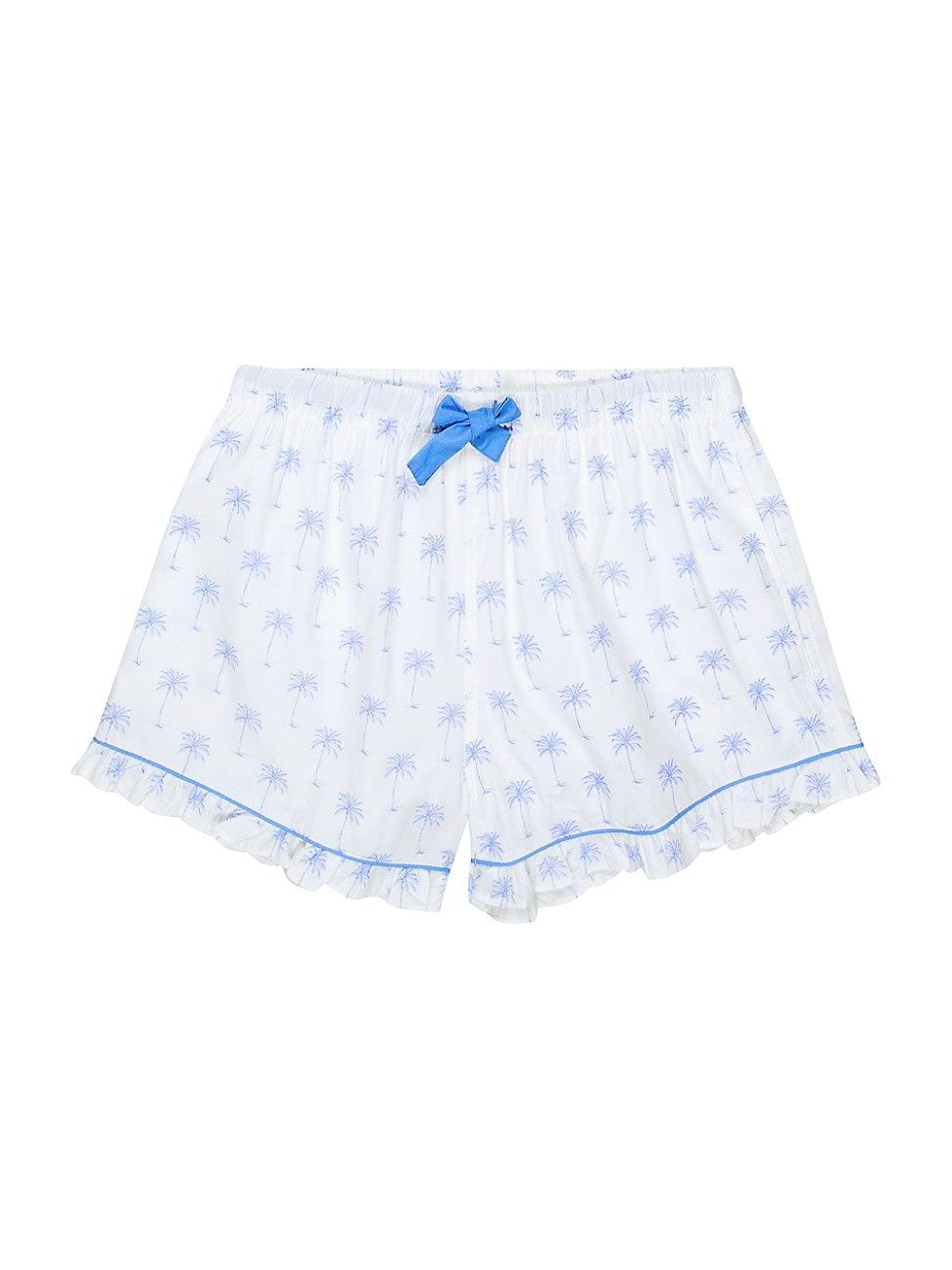 Womens Palm Tree Boxer Shorts Product Image