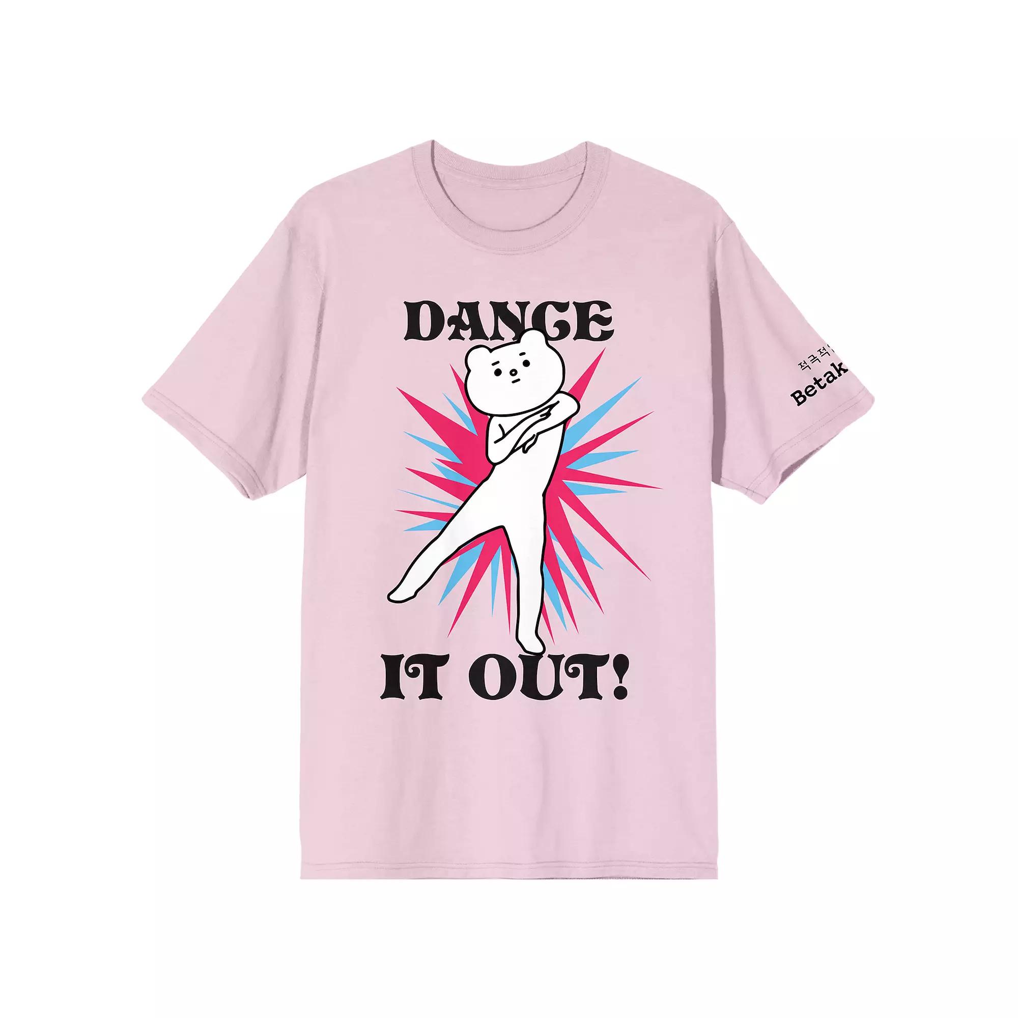 Juniors' Betakkuma "Dance It Out" Graphic Tee, Women's,  Product Image