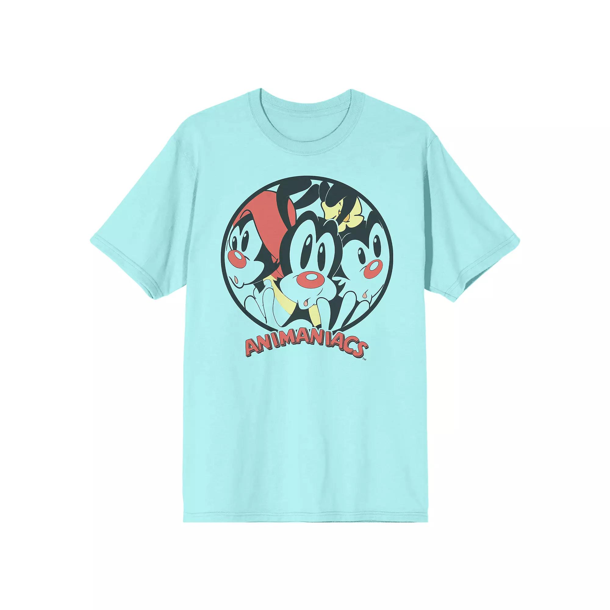 Men's Animaniacs Zany Cartoon Circle Tee,  Product Image