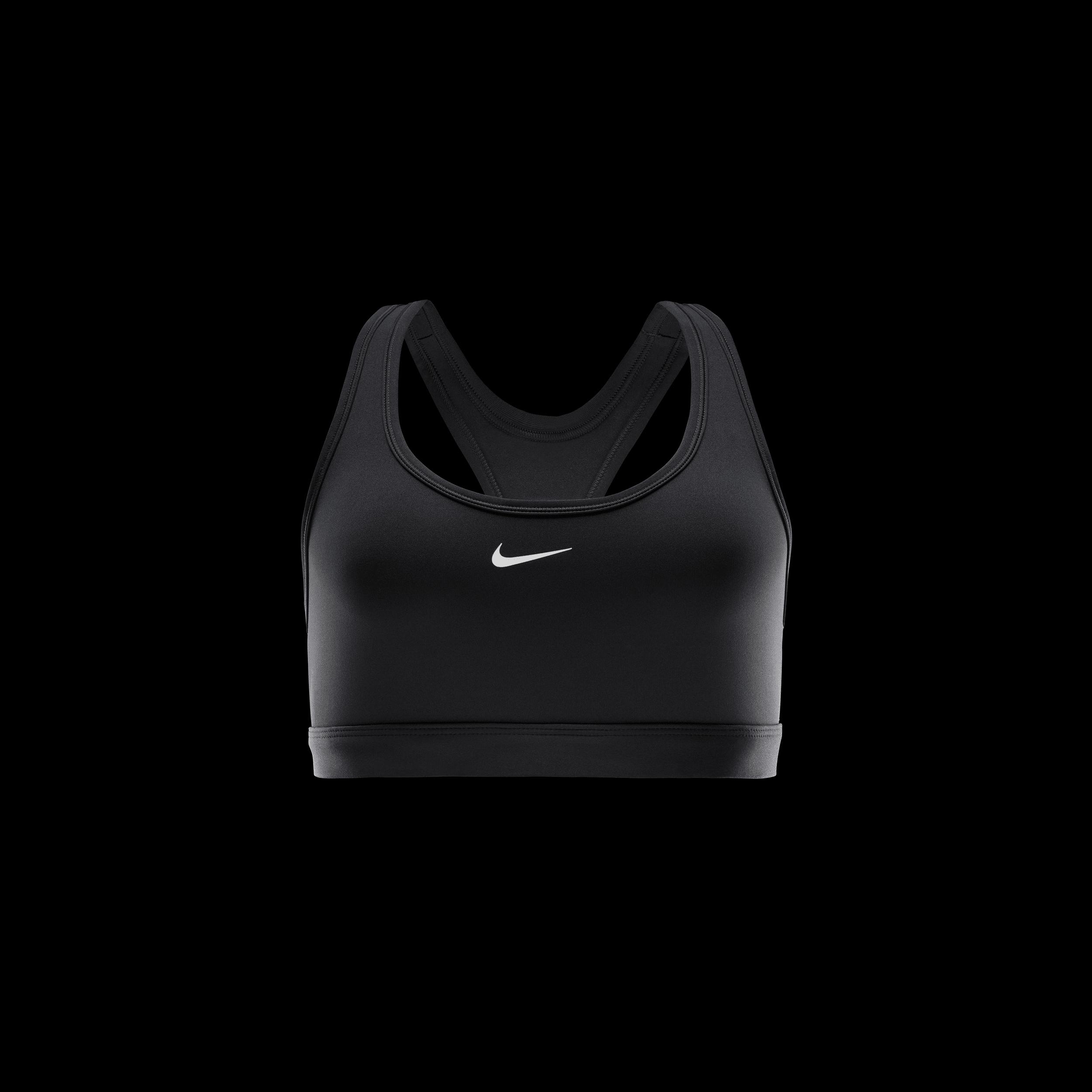 Nike Womens Swoosh Light Support Non-Padded Sports Bra | DX6817-010 Product Image