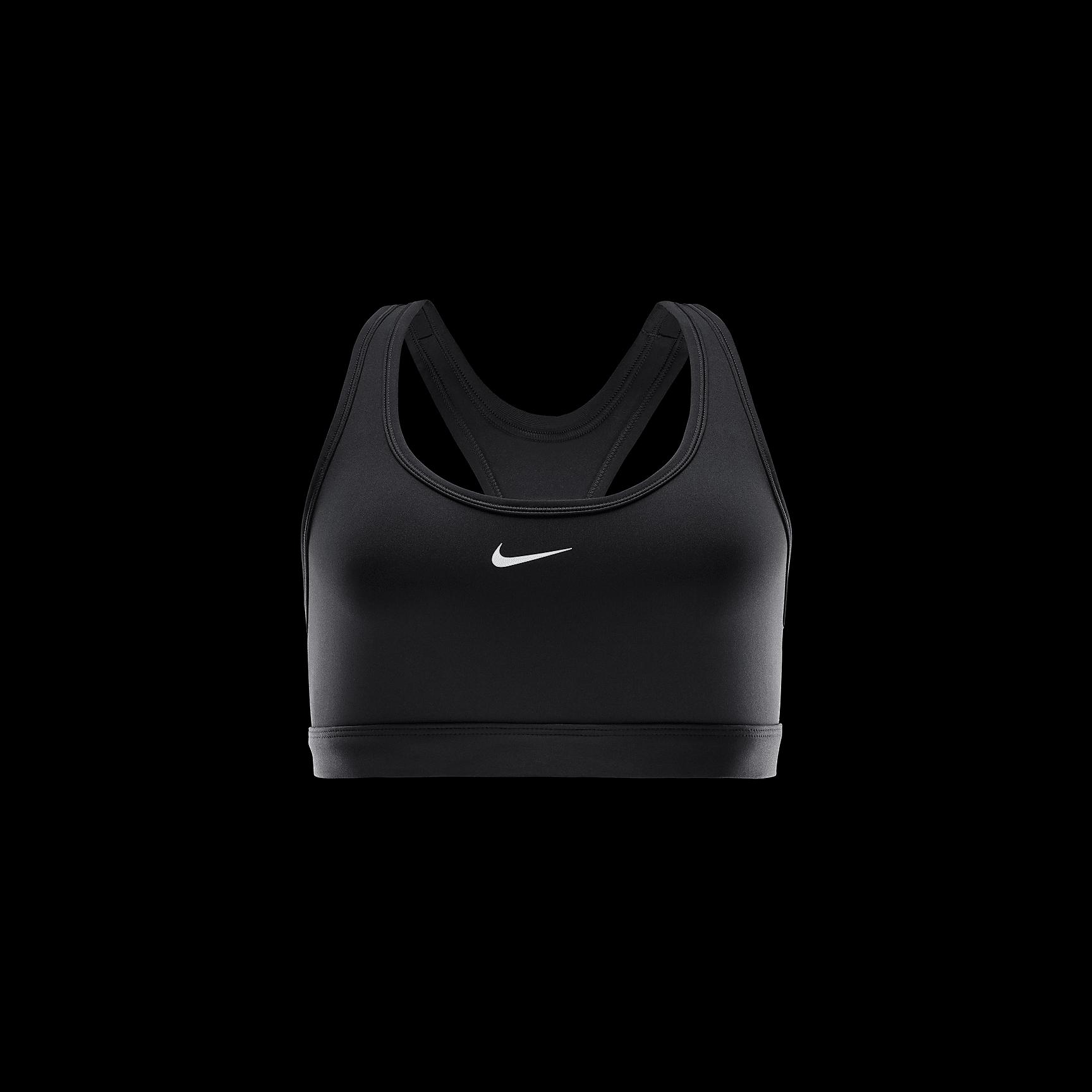 Nike Womens Swoosh Light Support Non-Padded Sports Bra | DX6817-010 Product Image