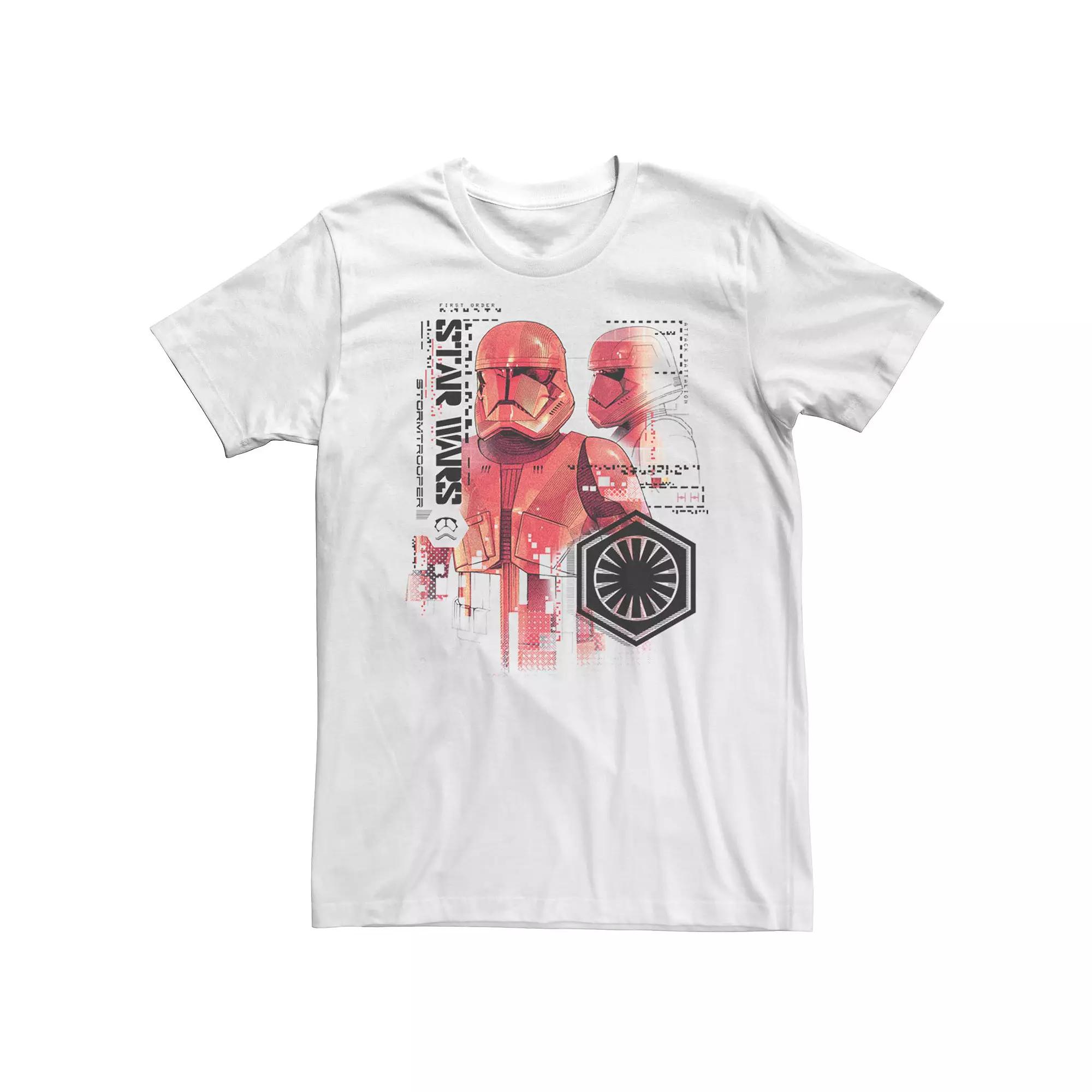 Men's Star Wars Red Trooper Schematic Tee,  Product Image