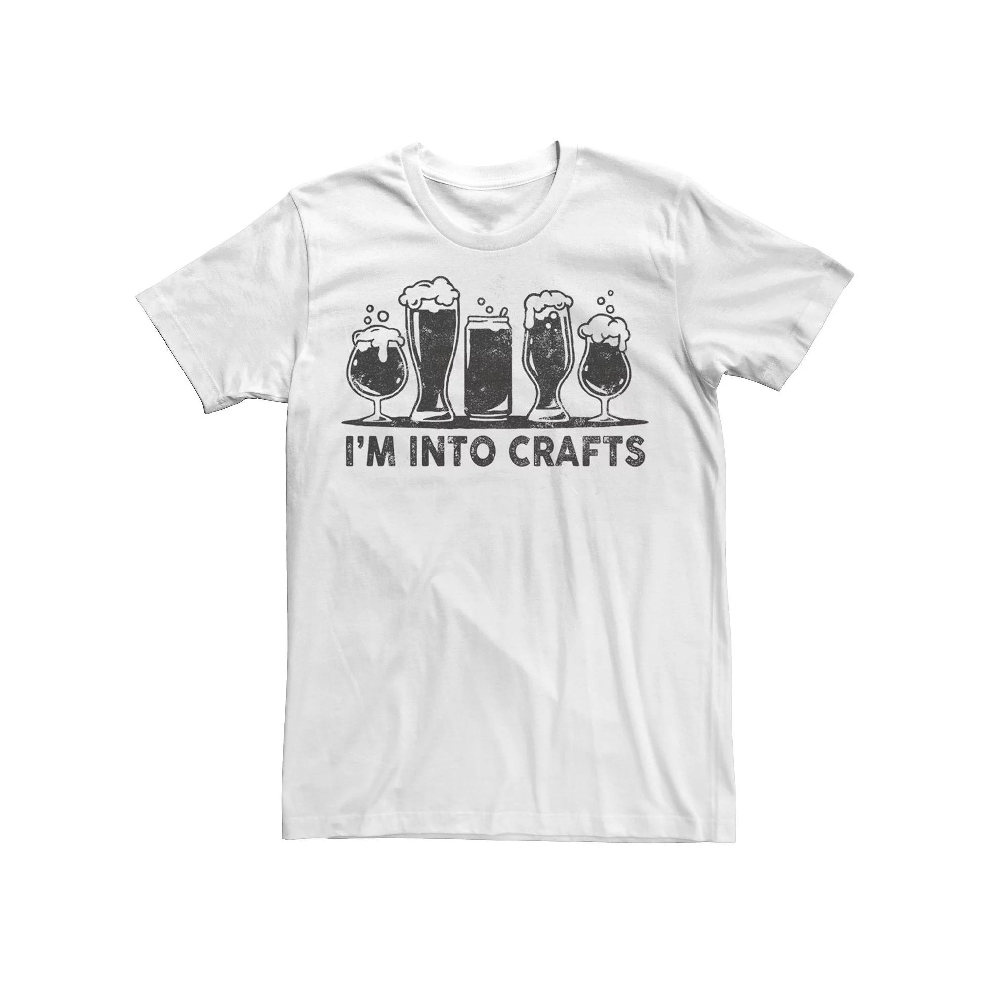 Men's "I'm Into Crafts" Beer Lineup Tee,  Product Image
