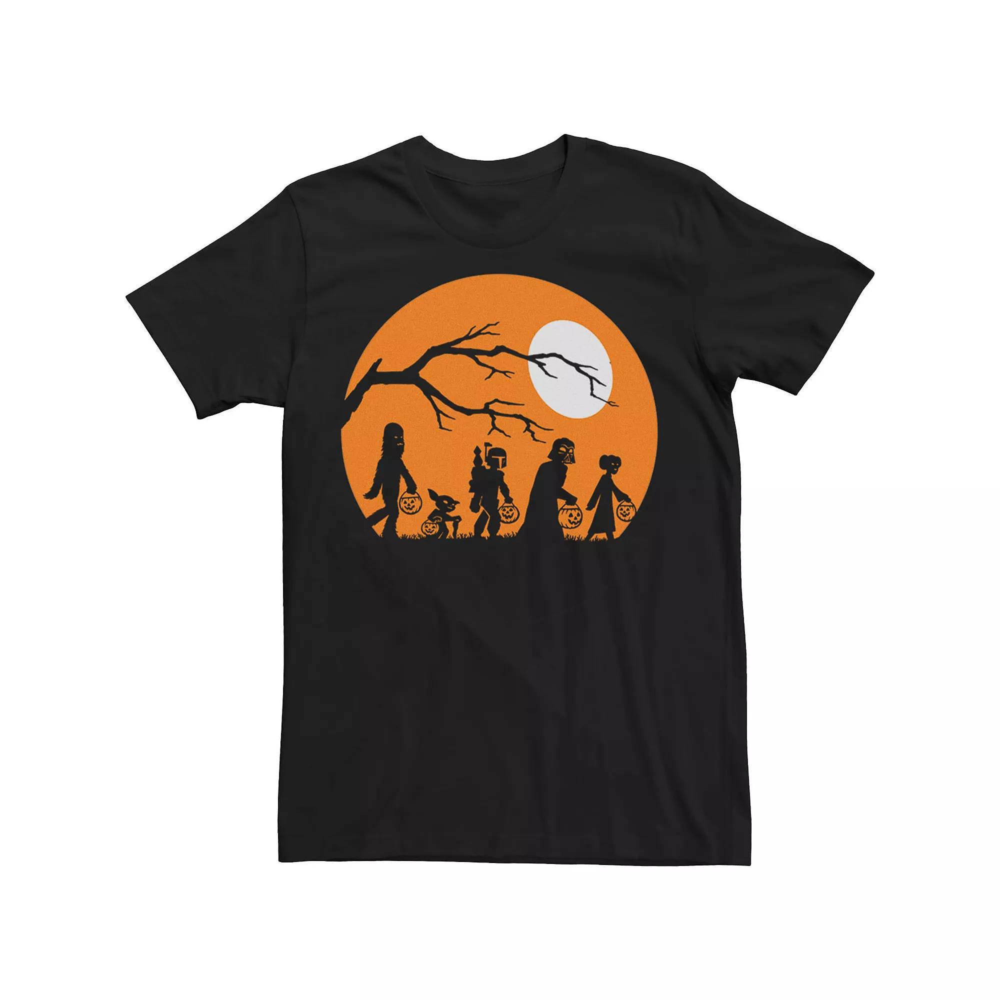 Big & Tall Star Wars The Haunt Silhouette Halloween Tee, Men's,  Product Image