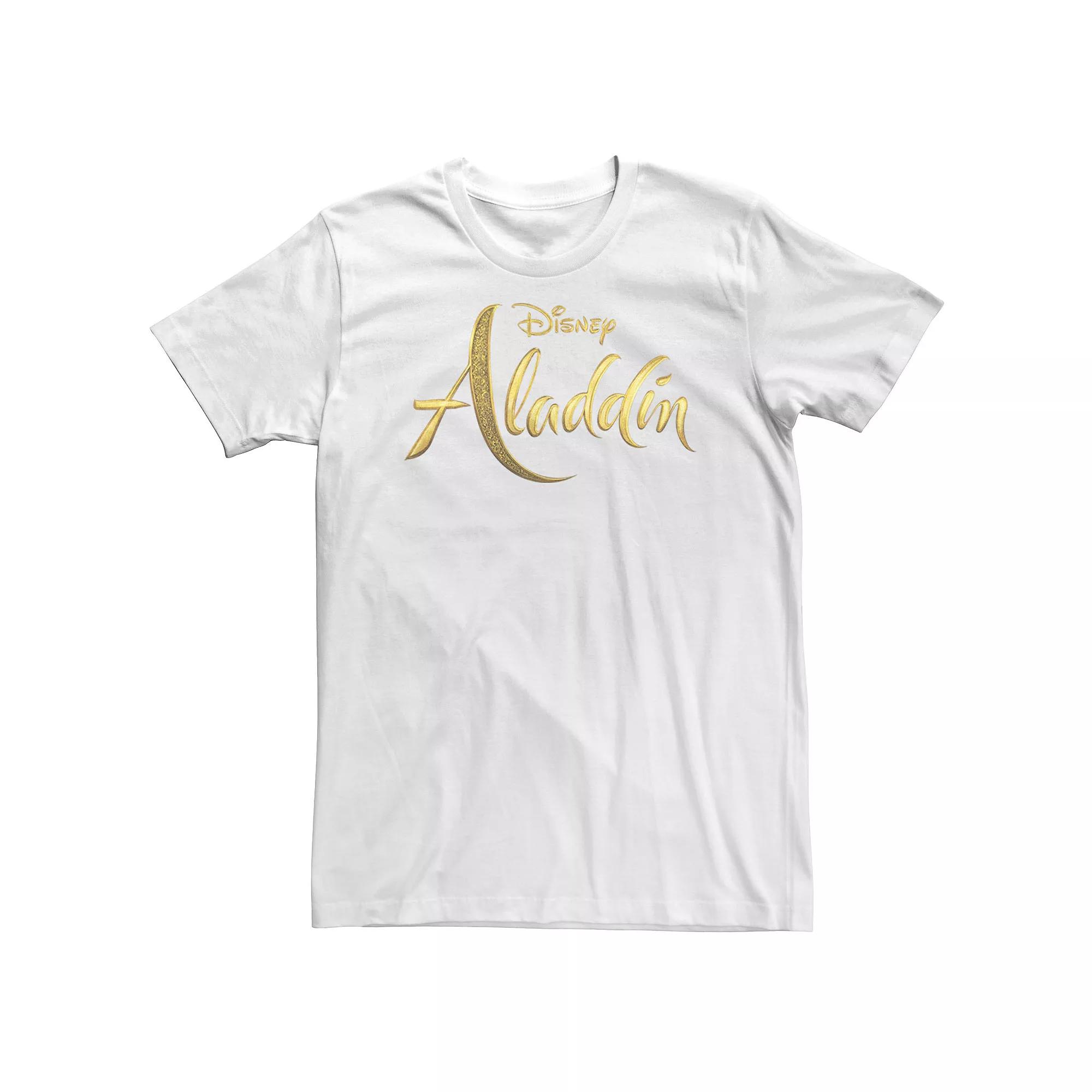 Big & Tall Disney Aladdin Logo Tee, Men's,  Product Image