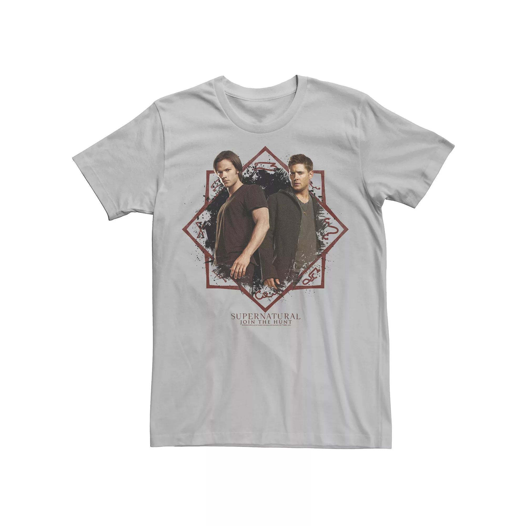 Men's Supernatural Join The Hunt Geometric Portrait Tee,  Product Image
