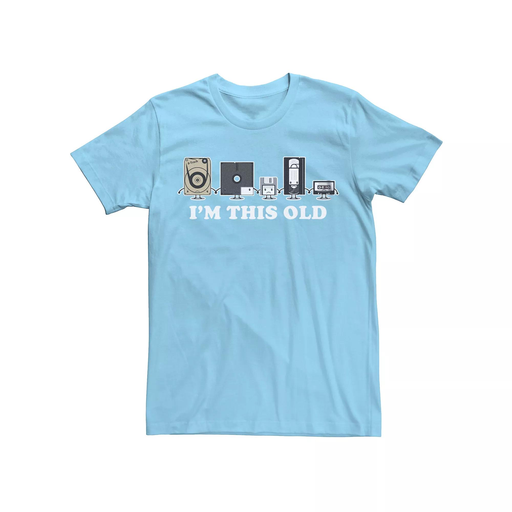 Men's I'm This Old Retro Line Up Graphic Tee,  Product Image