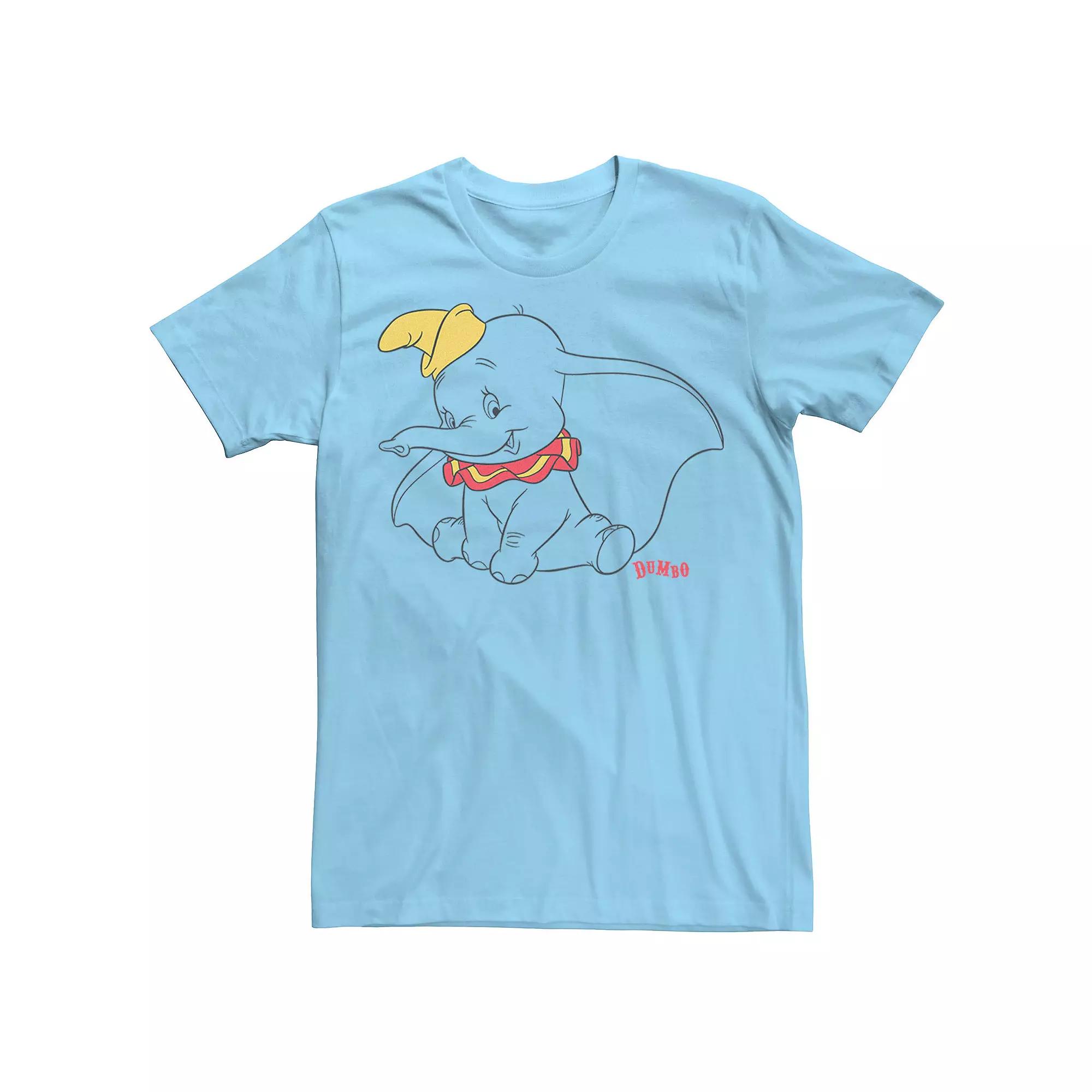 Disney's Dumbo Men's Outline Logo Tee,  Product Image