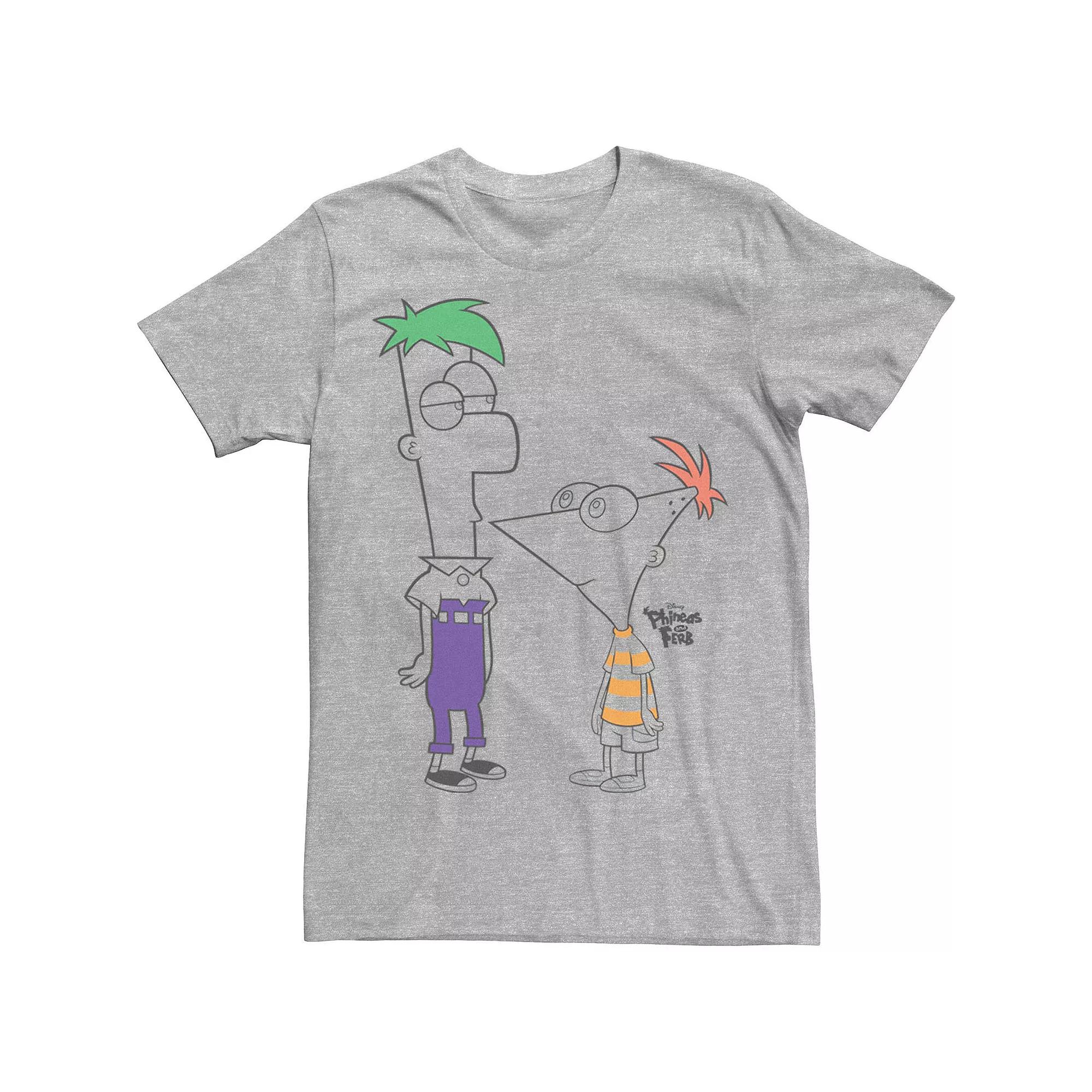 Disney's Phineas And Ferb Boys Of Summer Men's Tee,  Product Image