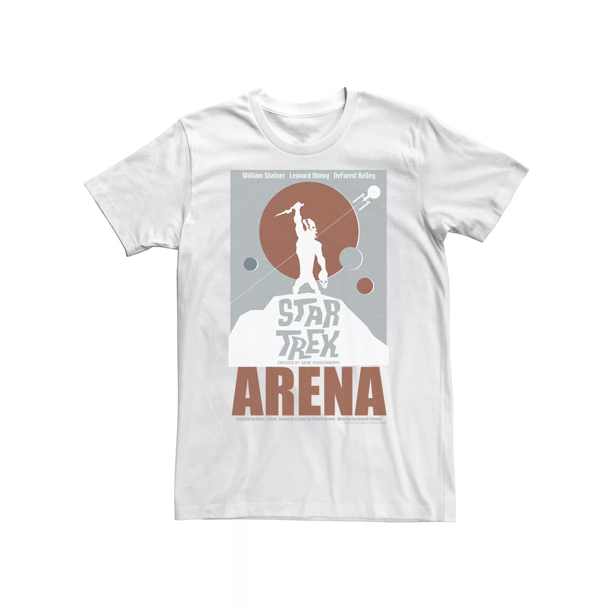 Men's Star Trek Original Series Arena Tee, Size: XXL, White Product Image