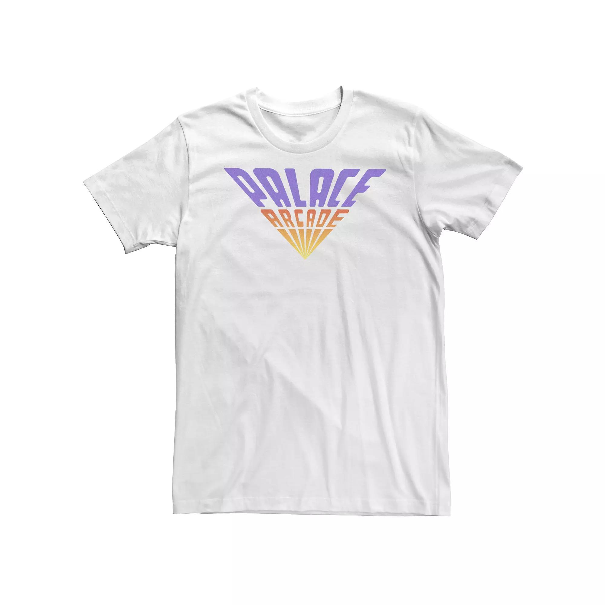 Big & Tall Stranger Things Palace Arcade Fading Logo Tee, Men's,  Product Image