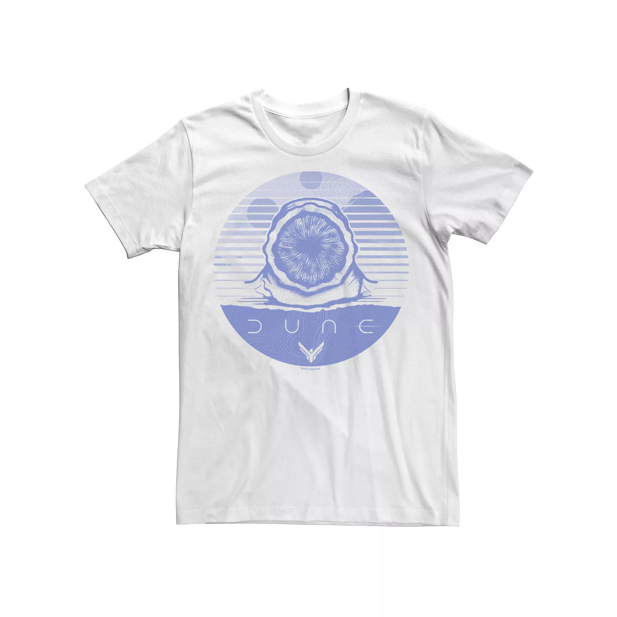 Men's Dune Arrakis Stamp Logo Tee, Boy's, Size: Large, White Product Image