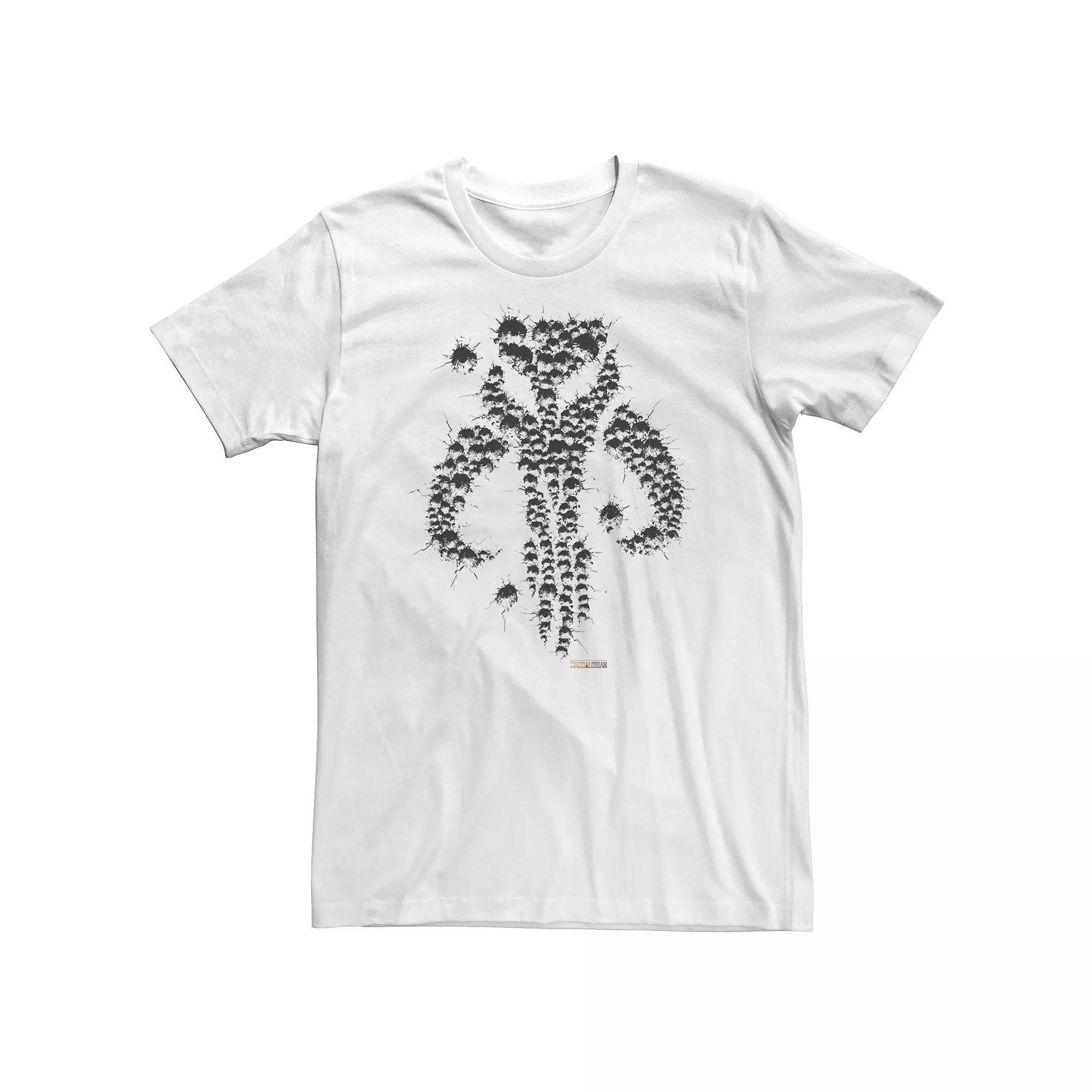 Big & Tall Star Wars The Mandalorian Mythosaur Bullet Hole Tee, Men's,  Product Image