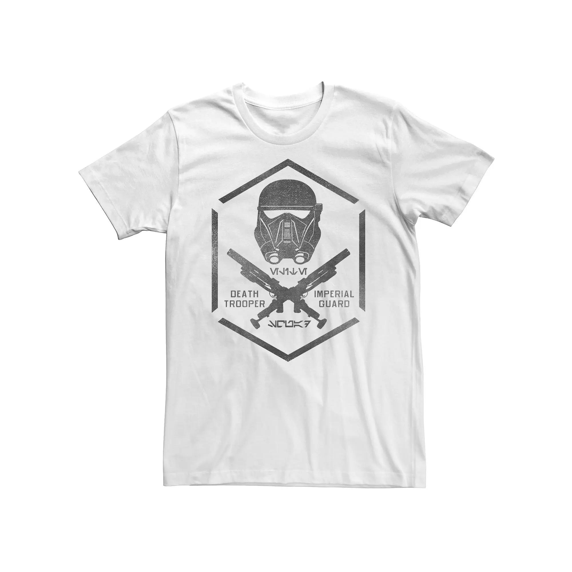 Big & Tall Star Wars Rogue One Death Trooper Imperial Guard Logo Tee, Men's,  Product Image