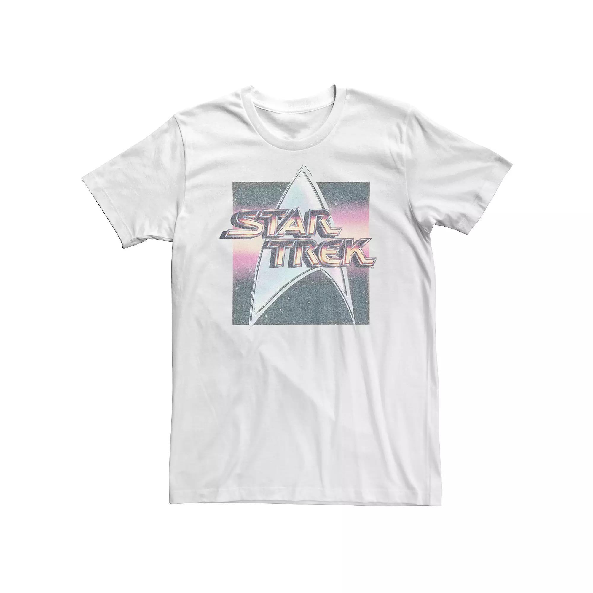 Big & Tall Star Trek The Original Series Vintage Distressed Logo Tee, Men's,  Product Image