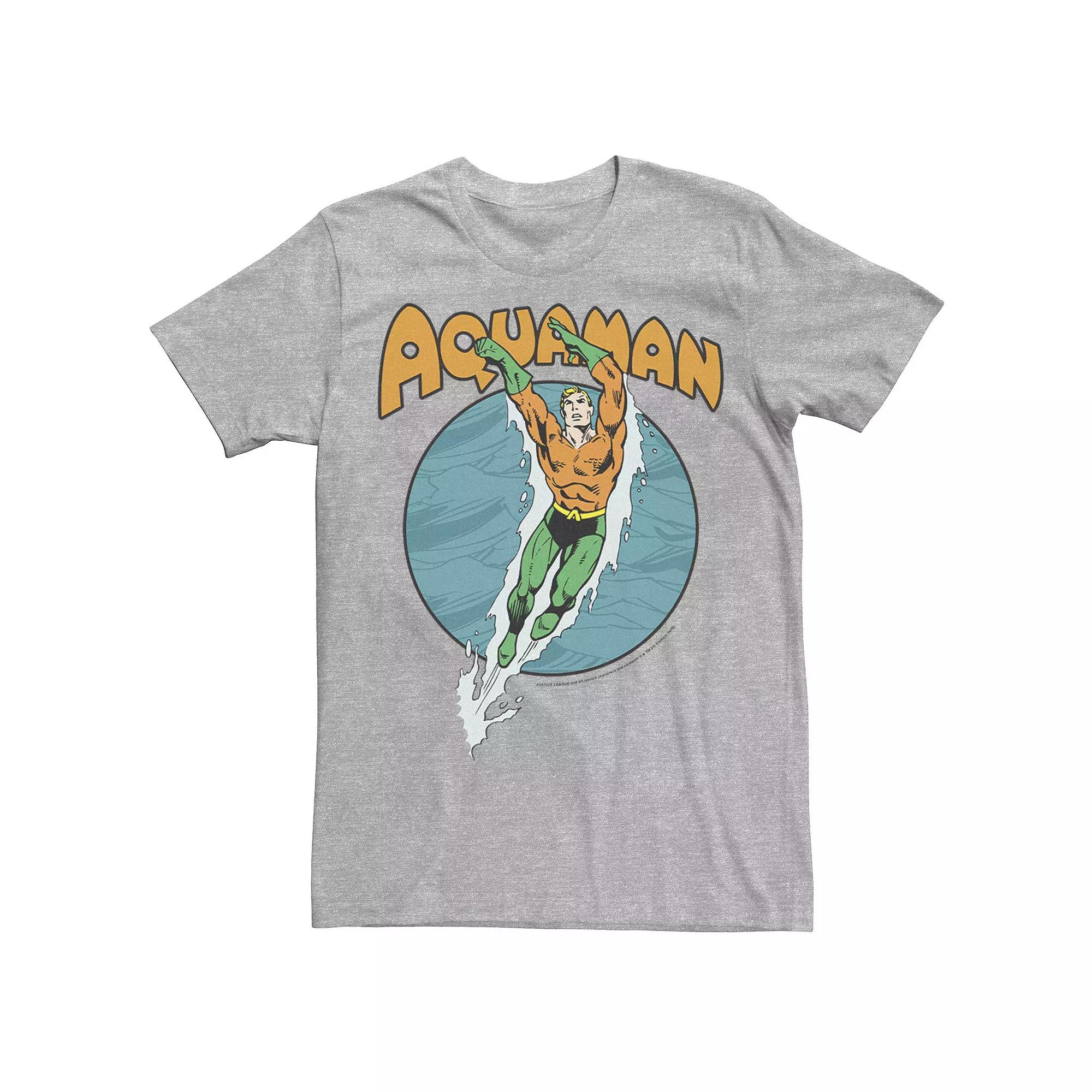 Men's DC Comics Aquaman Swimming Dance Tee,  Product Image