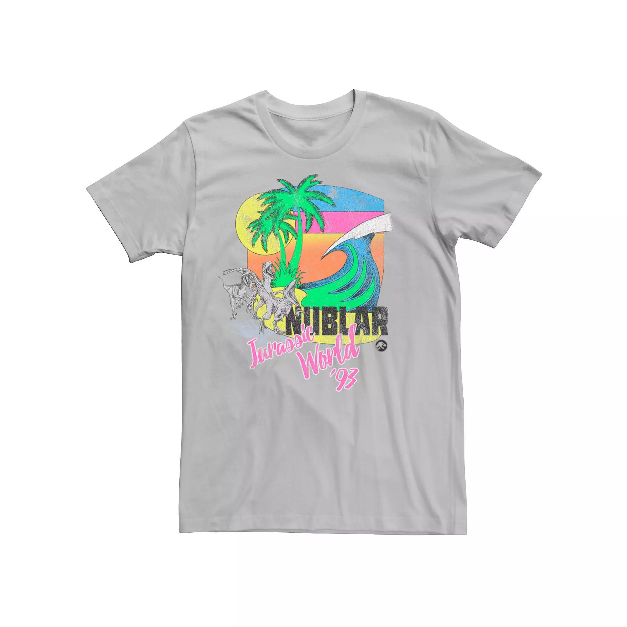 Men's Jurassic World Isla Nublar Raptor Beach Graphic Tee,  Product Image