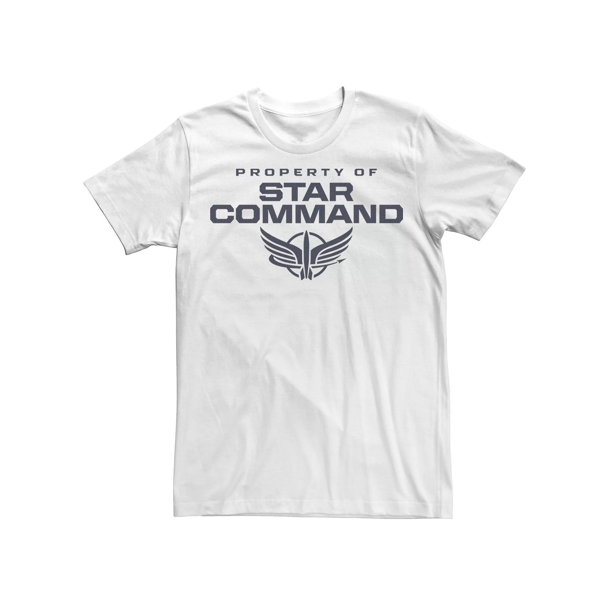 Disney / Pixar's Lightyear Men's Property Of Star Command Logo Tee,  Product Image